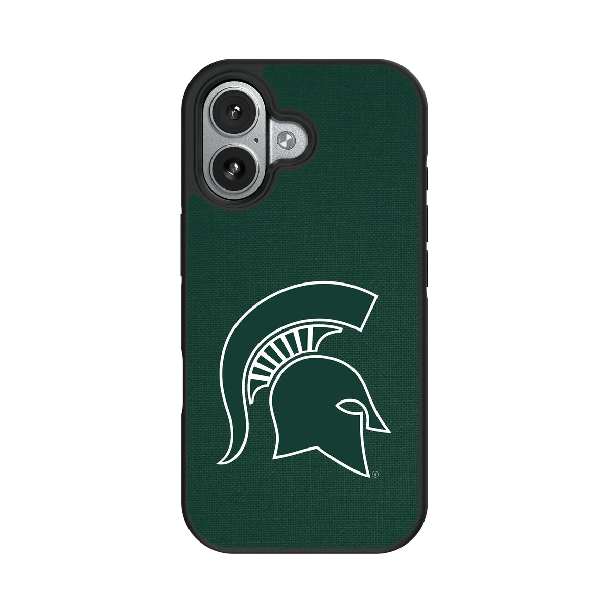 Michigan State University Spartans Solid iPhone Bump Phone Case for Apple iPhone#Device_iPhone 17