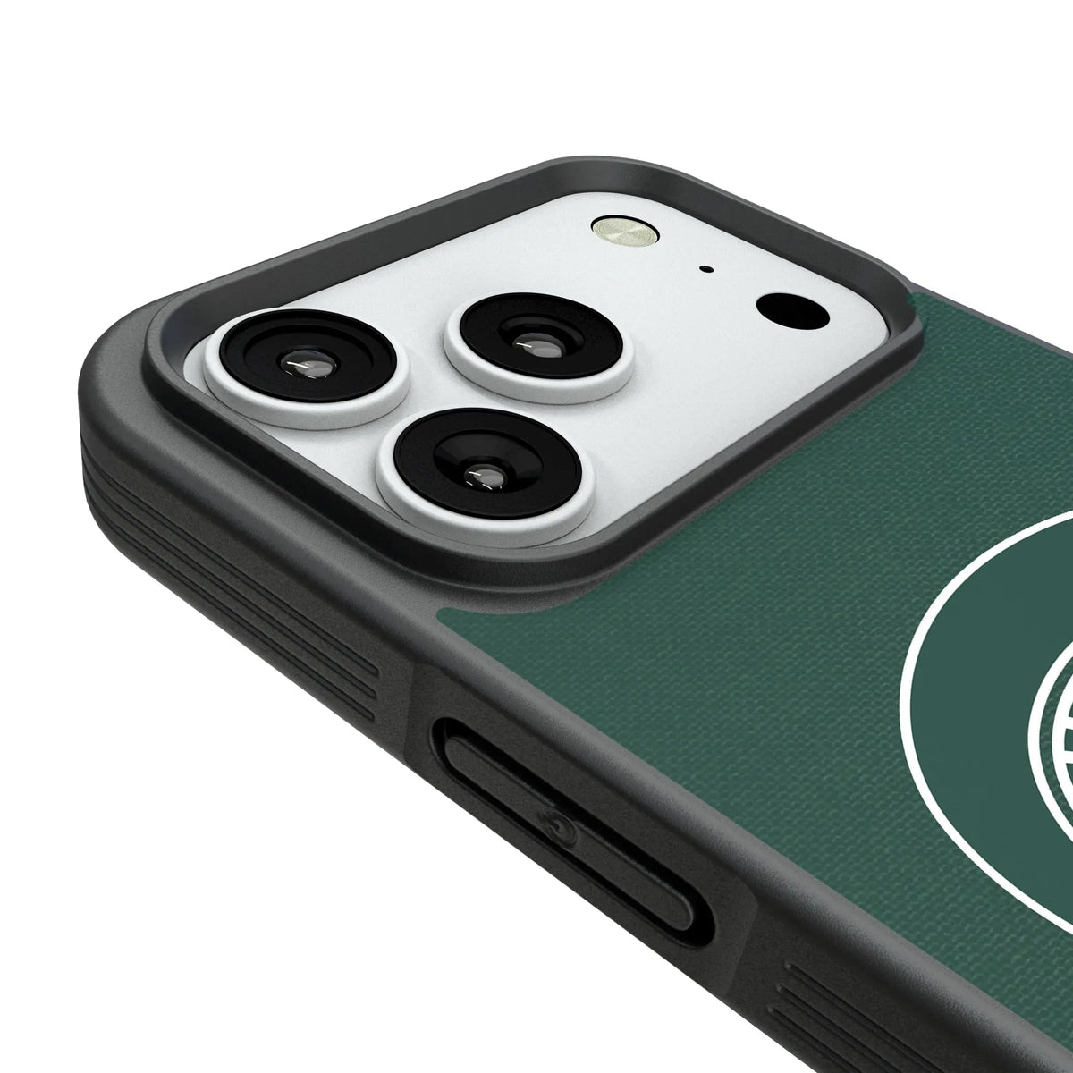Michigan State University Spartans Solid iPhone Bump Phone Case for Apple iPhone - Detail#Device_iPhone 18 Pro