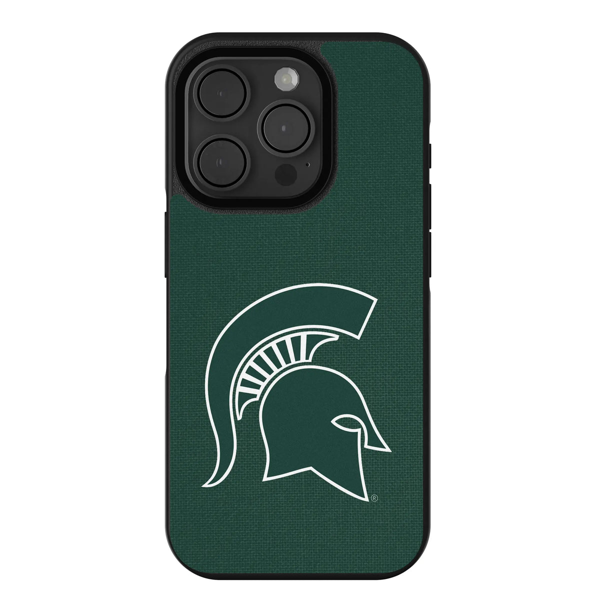 Michigan State University Spartans Solid iPhone Bump Phone Case for Apple iPhone