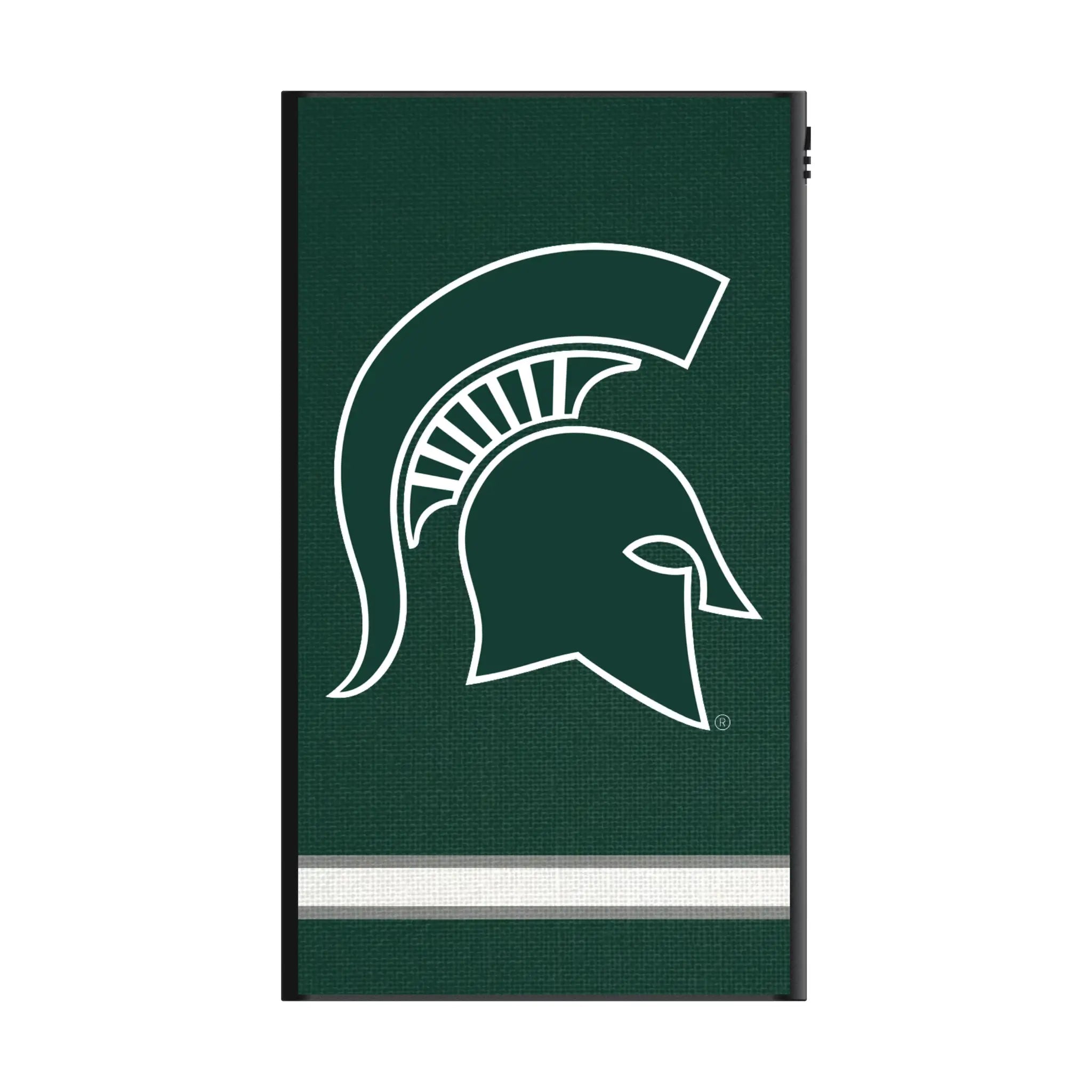 Michigan State University Spartans Stripe 5000mAh Flat Power Bank