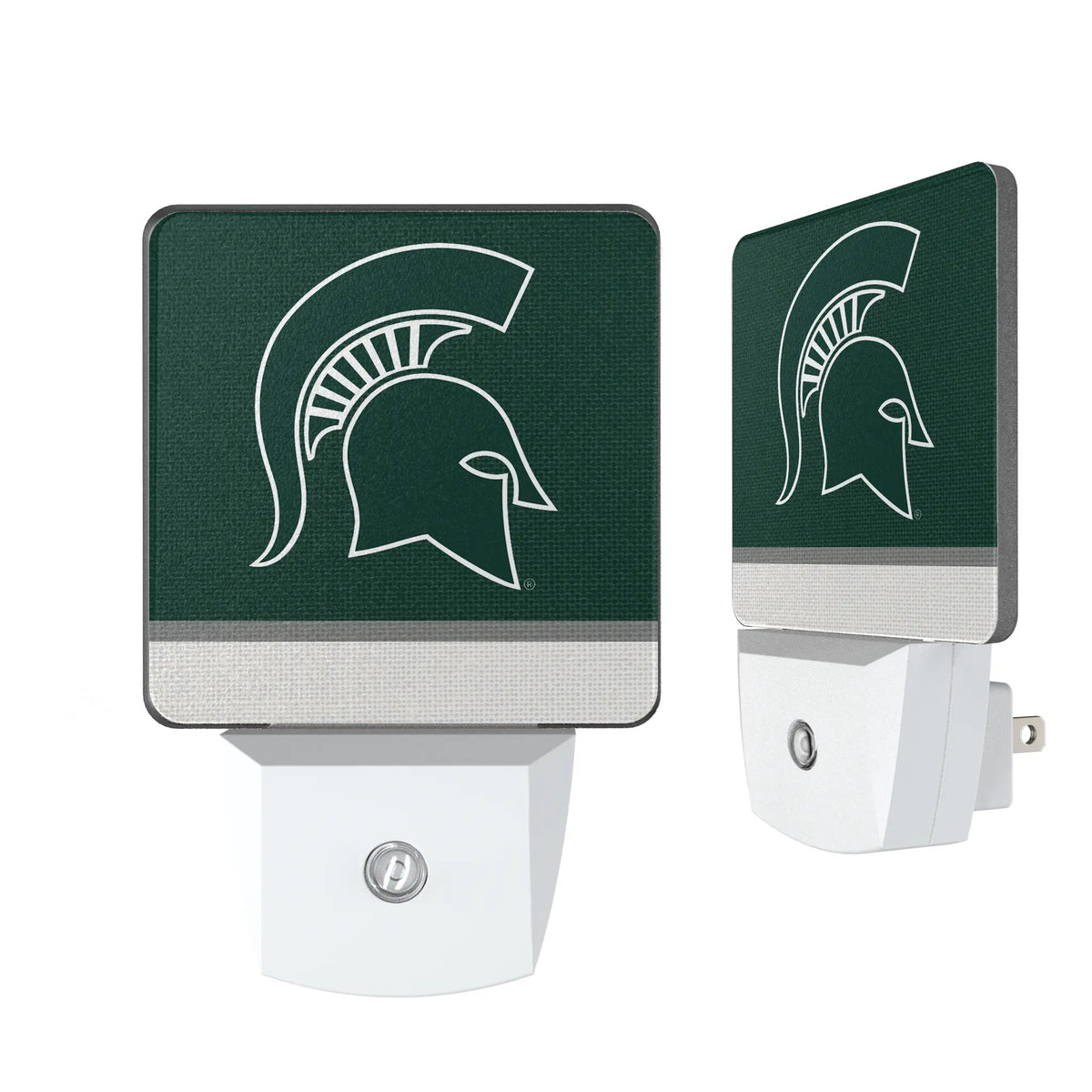 Michigan State University Spartans Stripe Night Light 2-Pack