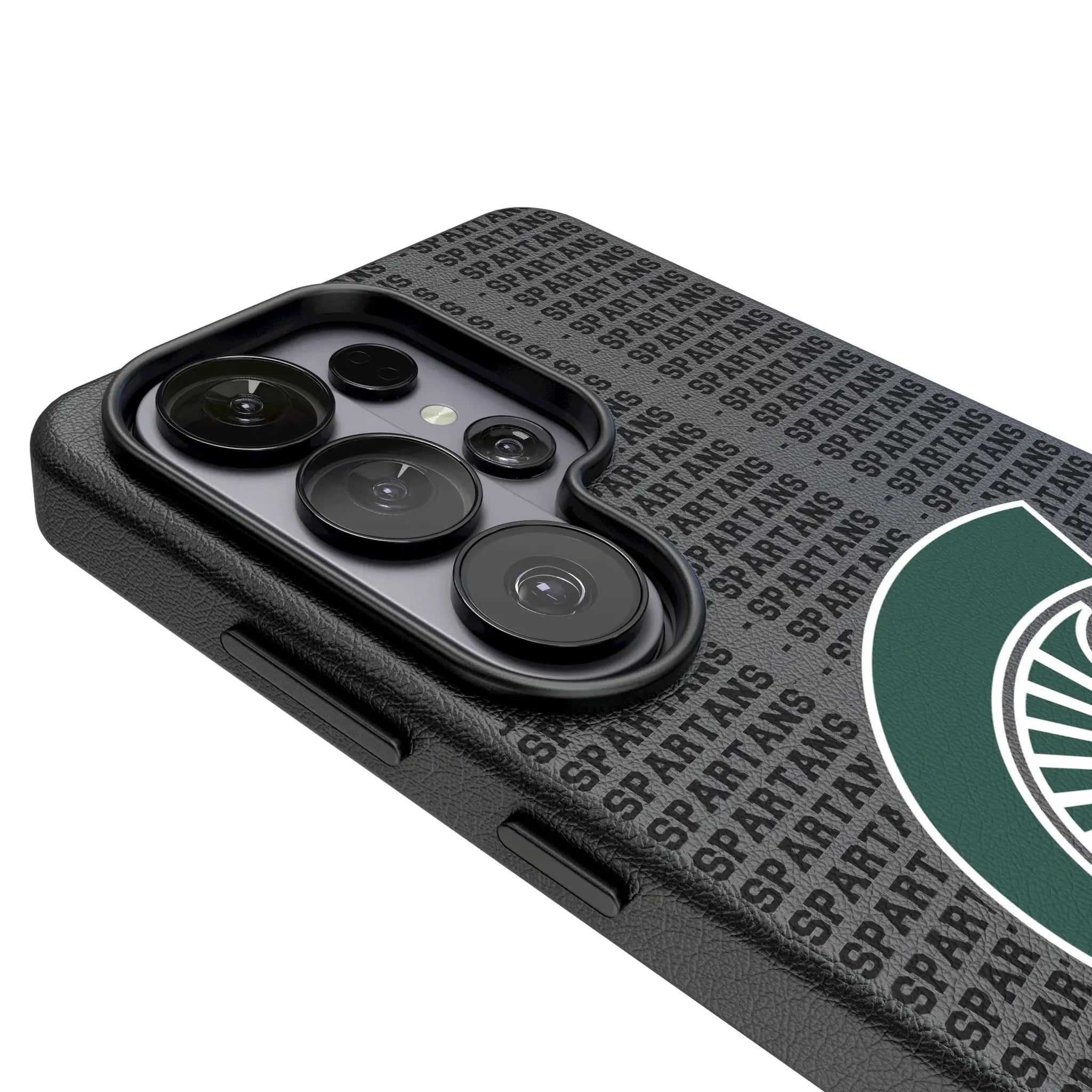 Michigan State University Spartans Text Backdrop Galaxy MagSafe Compatible Phone Case for Samsung Galaxy - Detail#Device_Galaxy S26 Ultra