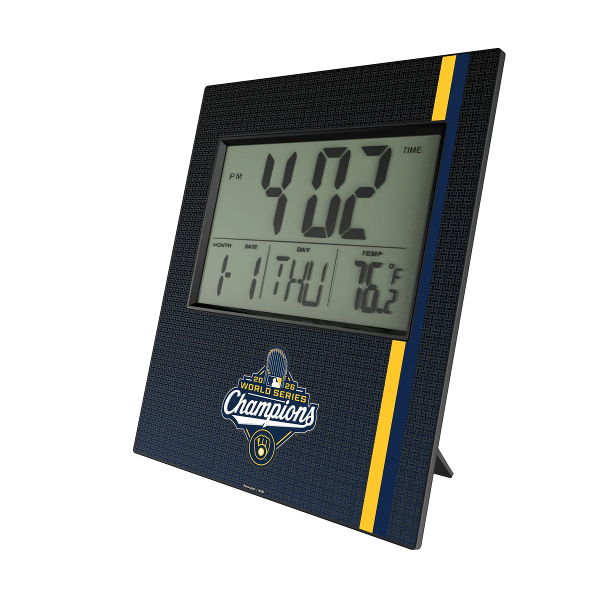 Milwaukee Brewers 2026 MLB World Series Wall Clock