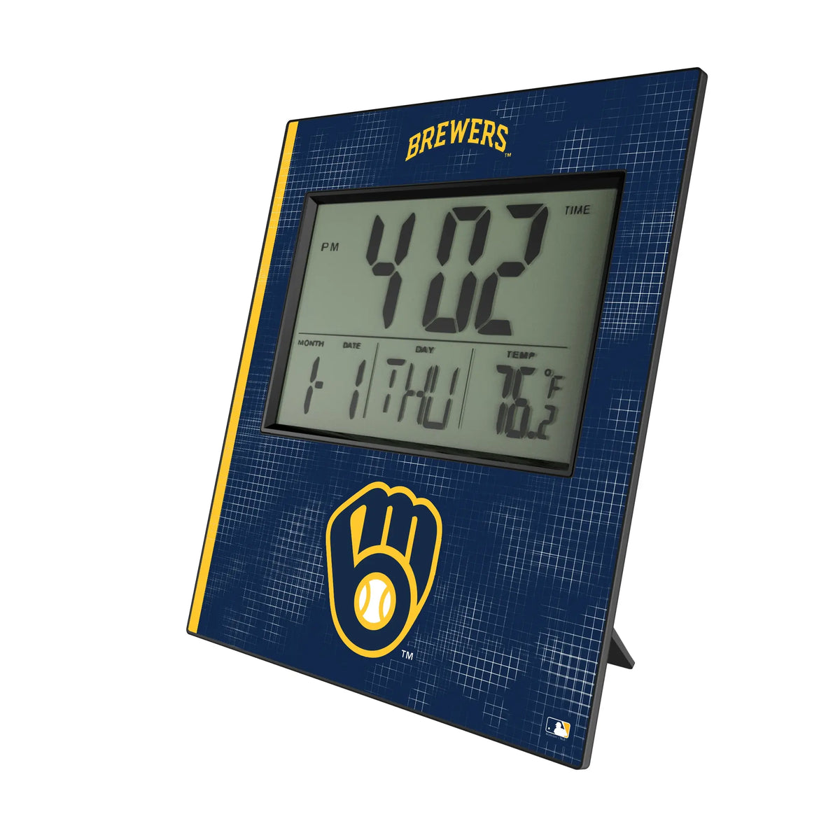 Milwaukee Brewers Hatch Wall Clock