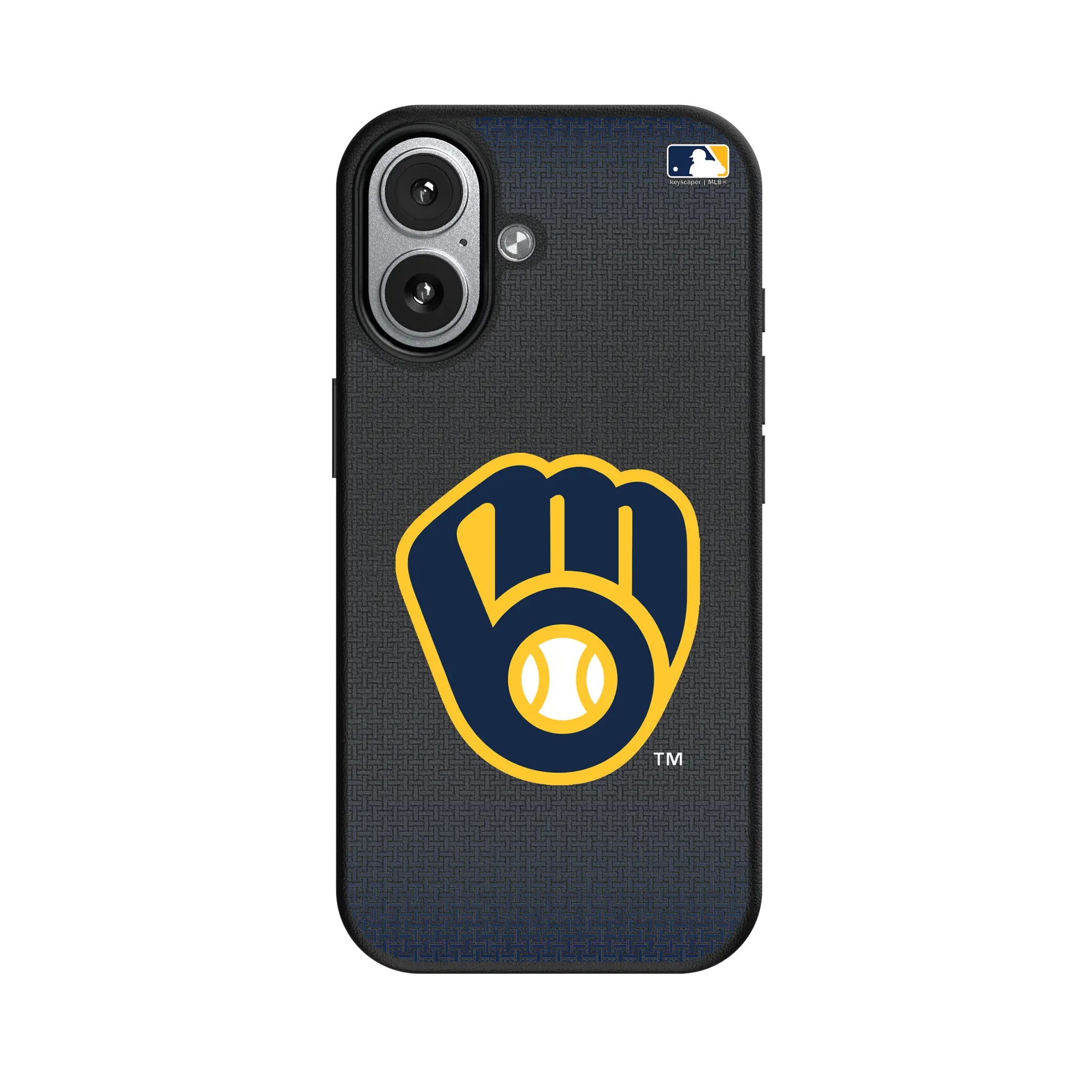 Milwaukee Brewers Linen iPhone MagSafe Compatible Phone Case for Apple iPhone#Device_iPhone 17