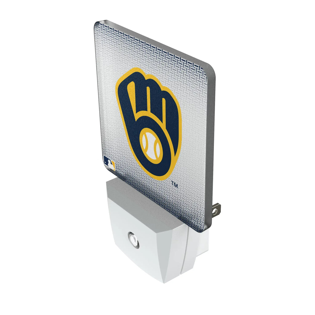 Milwaukee Brewers Linen Night Light 2-Pack - Isometric View
