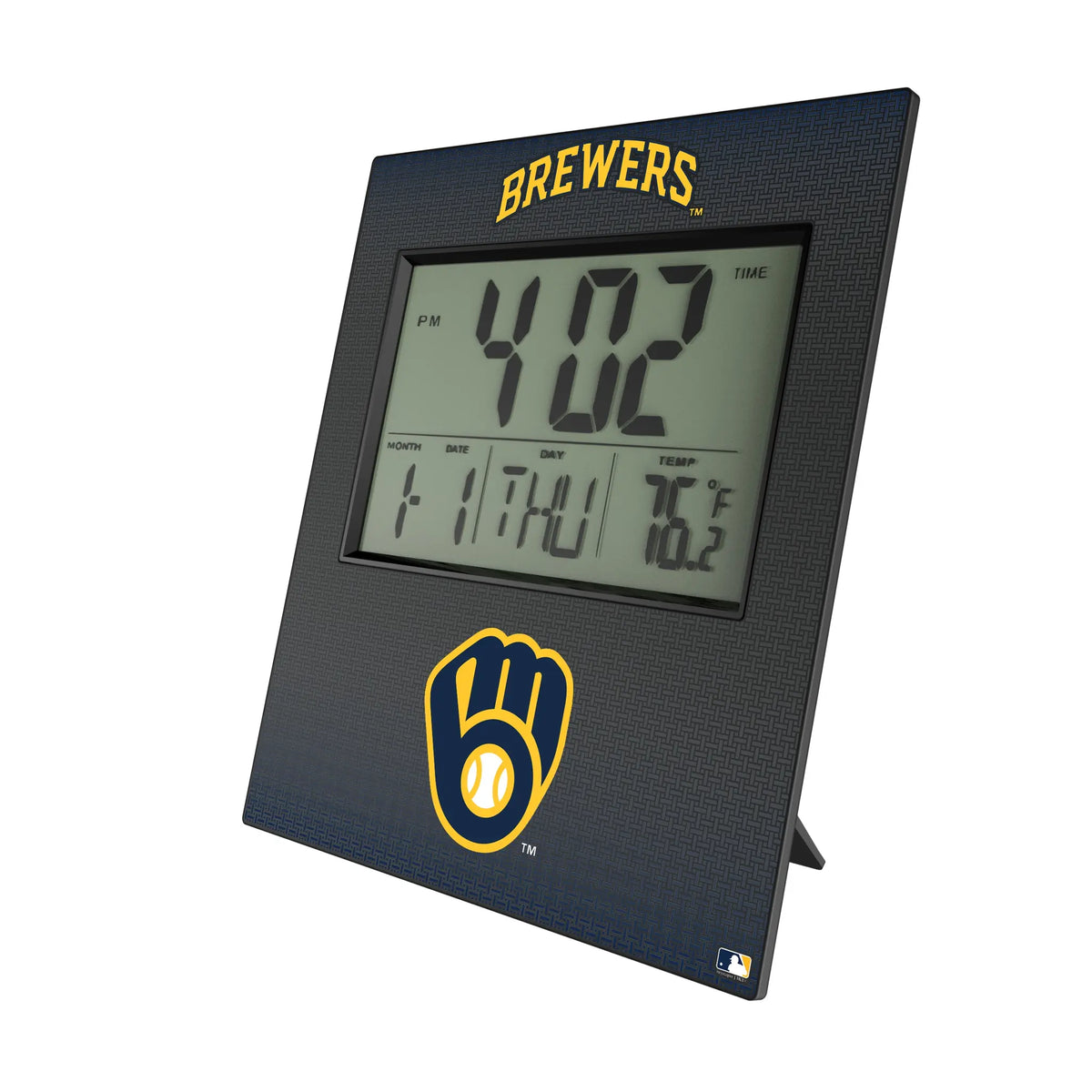 Milwaukee Brewers Linen Wall Clock