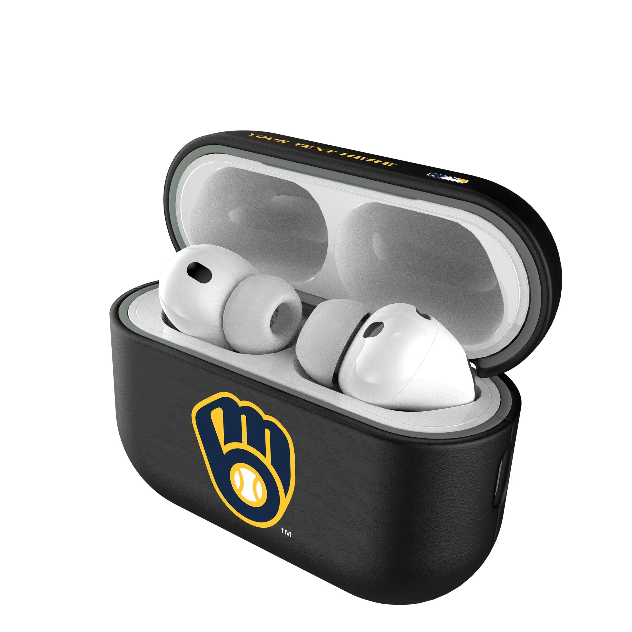Milwaukee Brewers Personalized Insignia AirPods AirPod Case Cover#Device_AirPods Pro 3