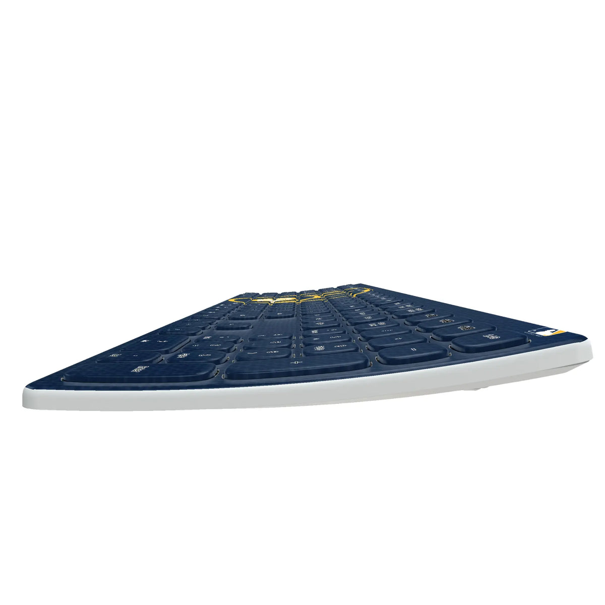 Milwaukee Brewers Solid KKB605 Curved Wireless Keyboard