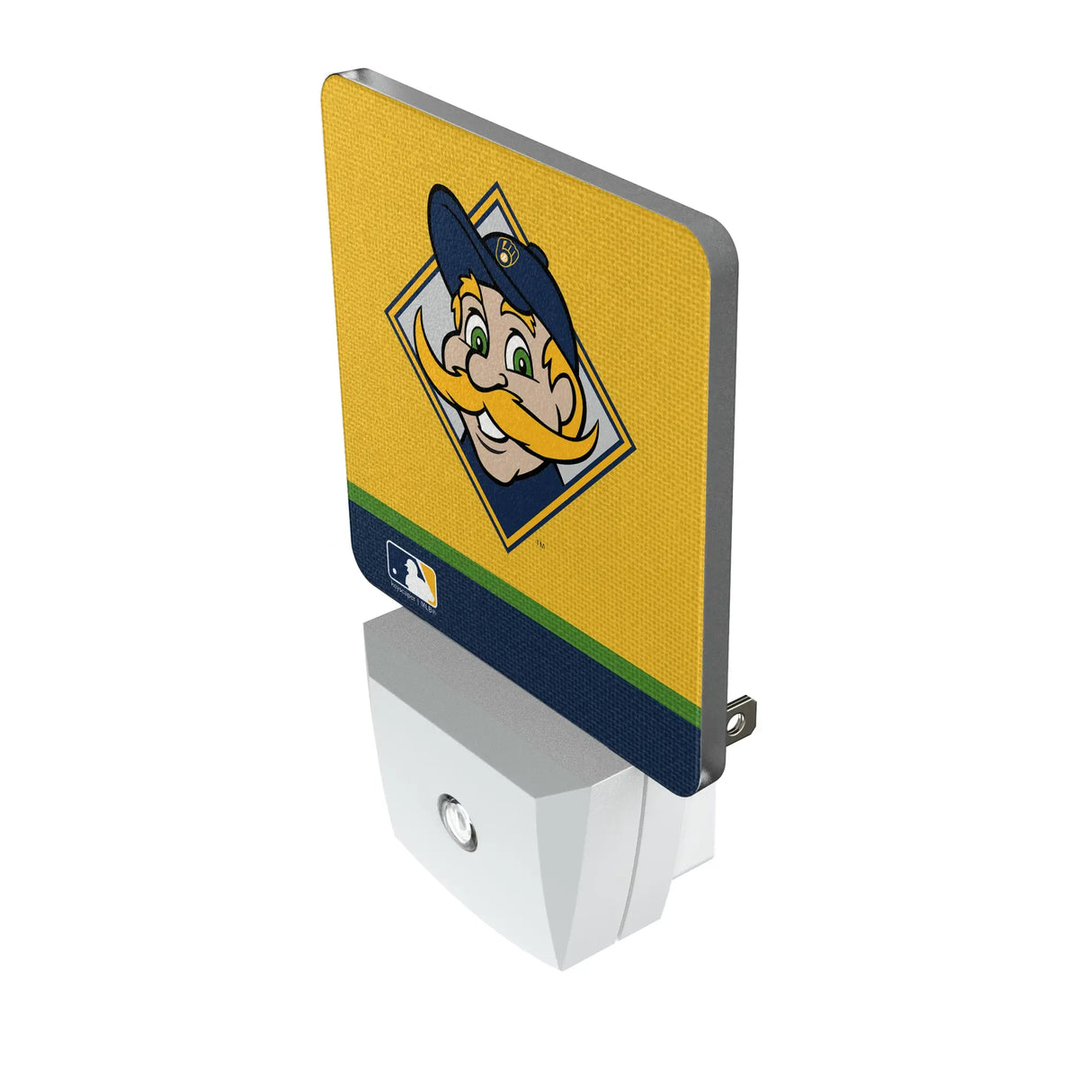 Milwaukee Brewers Stripe Night Light 2-Pack - Isometric View