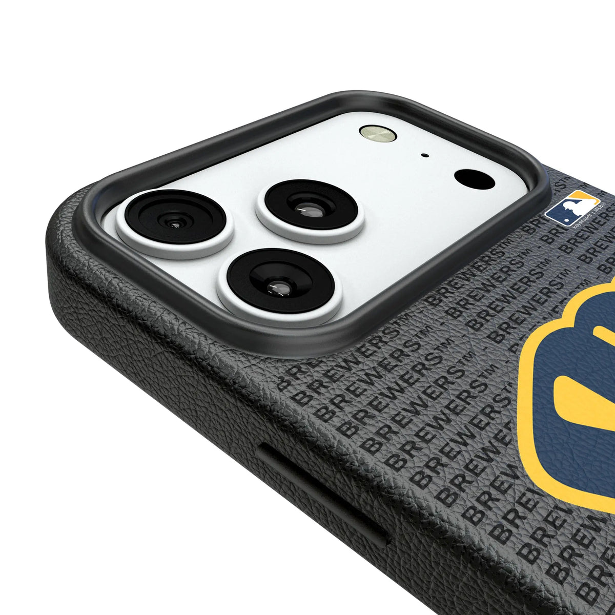 Milwaukee Brewers Text Backdrop iPhone MagSafe Compatible Phone Case for Apple iPhone - Detail#Device_iPhone 18 Pro Max