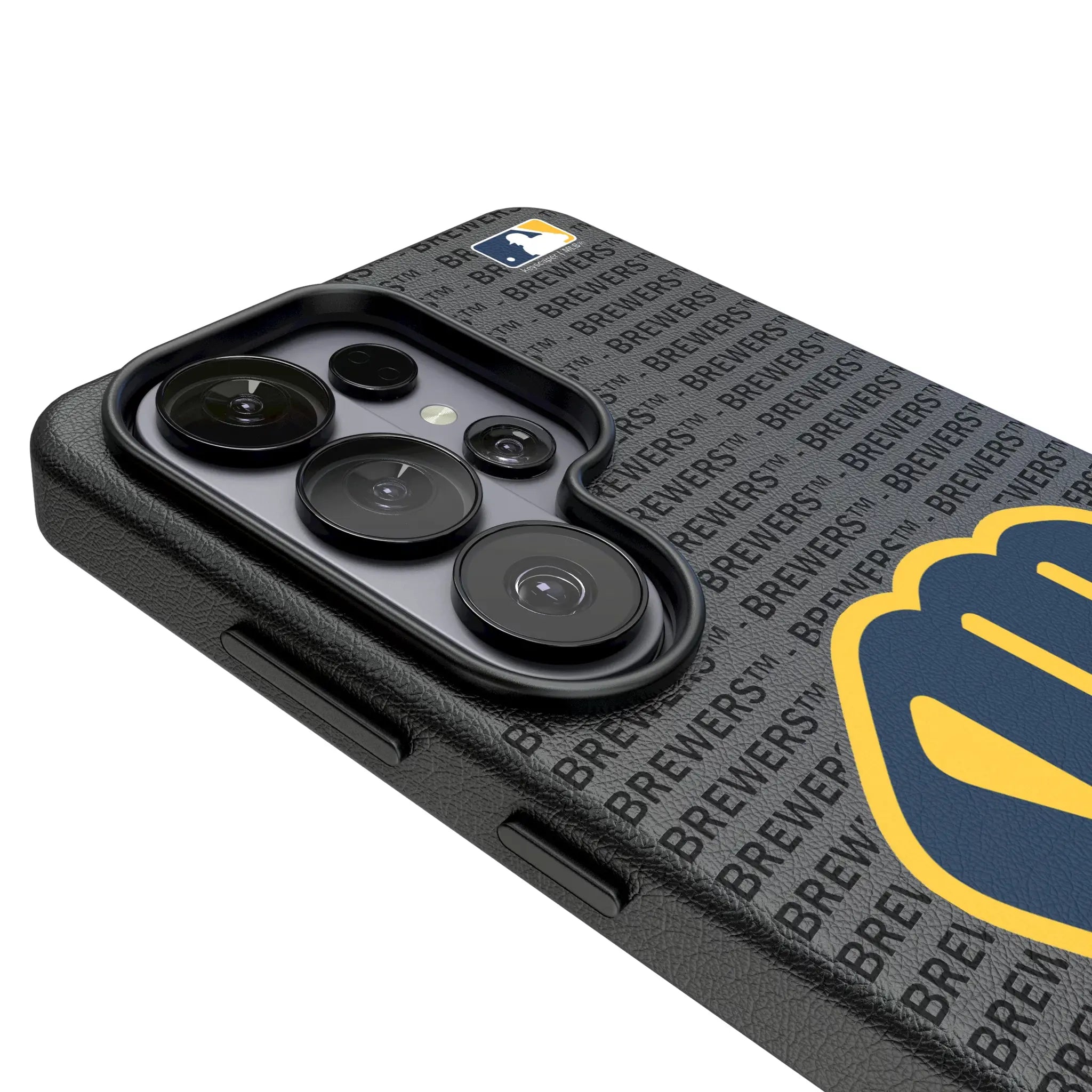 Milwaukee Brewers Text Backdrop Galaxy MagSafe Compatible Phone Case for Samsung Galaxy - Detail#Device_Galaxy S26 Ultra