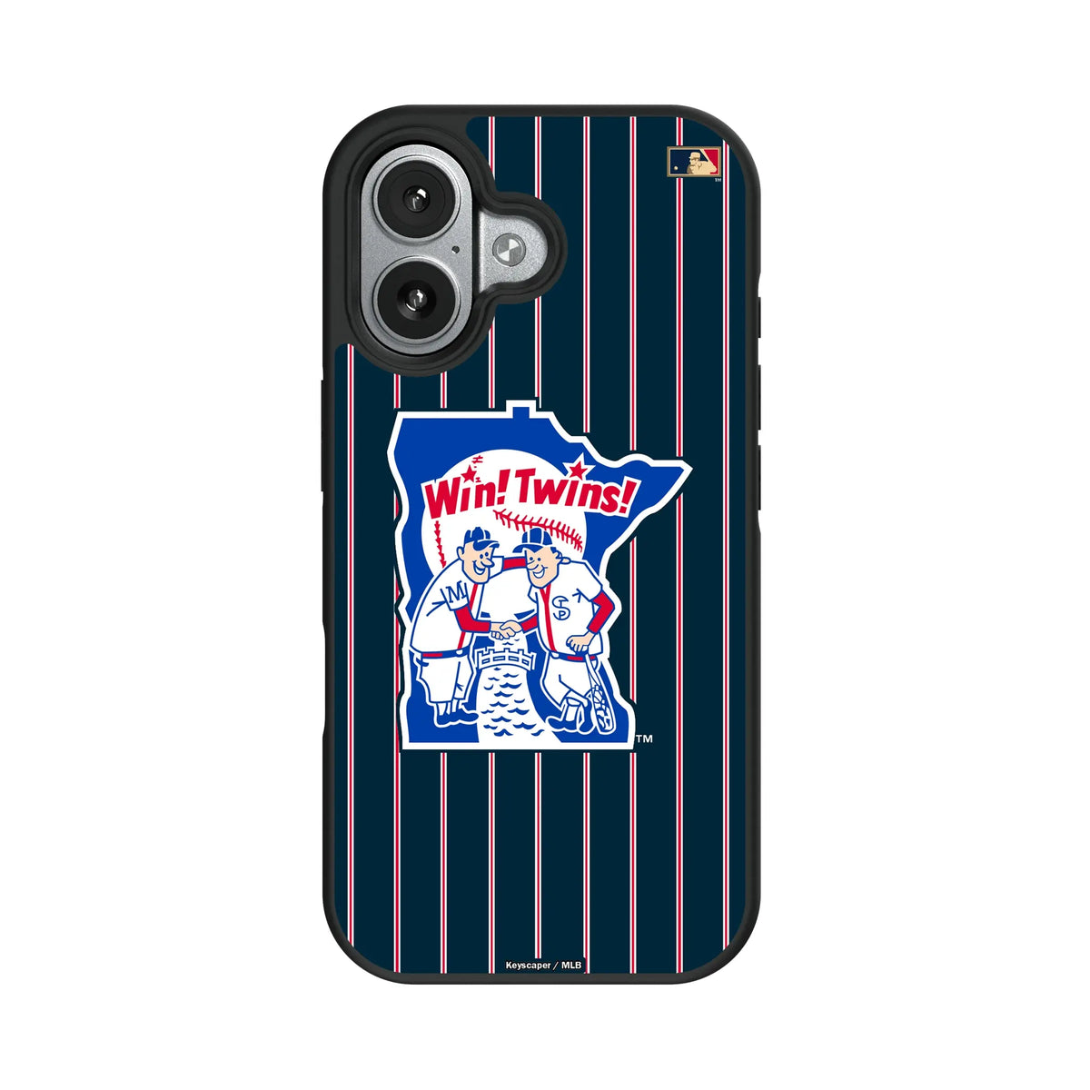 Minnesota Twins 1976-1986 - Cooperstown Collection Pinstripe iPhone Bump Phone Case for Apple iPhone#Device_iPhone 17