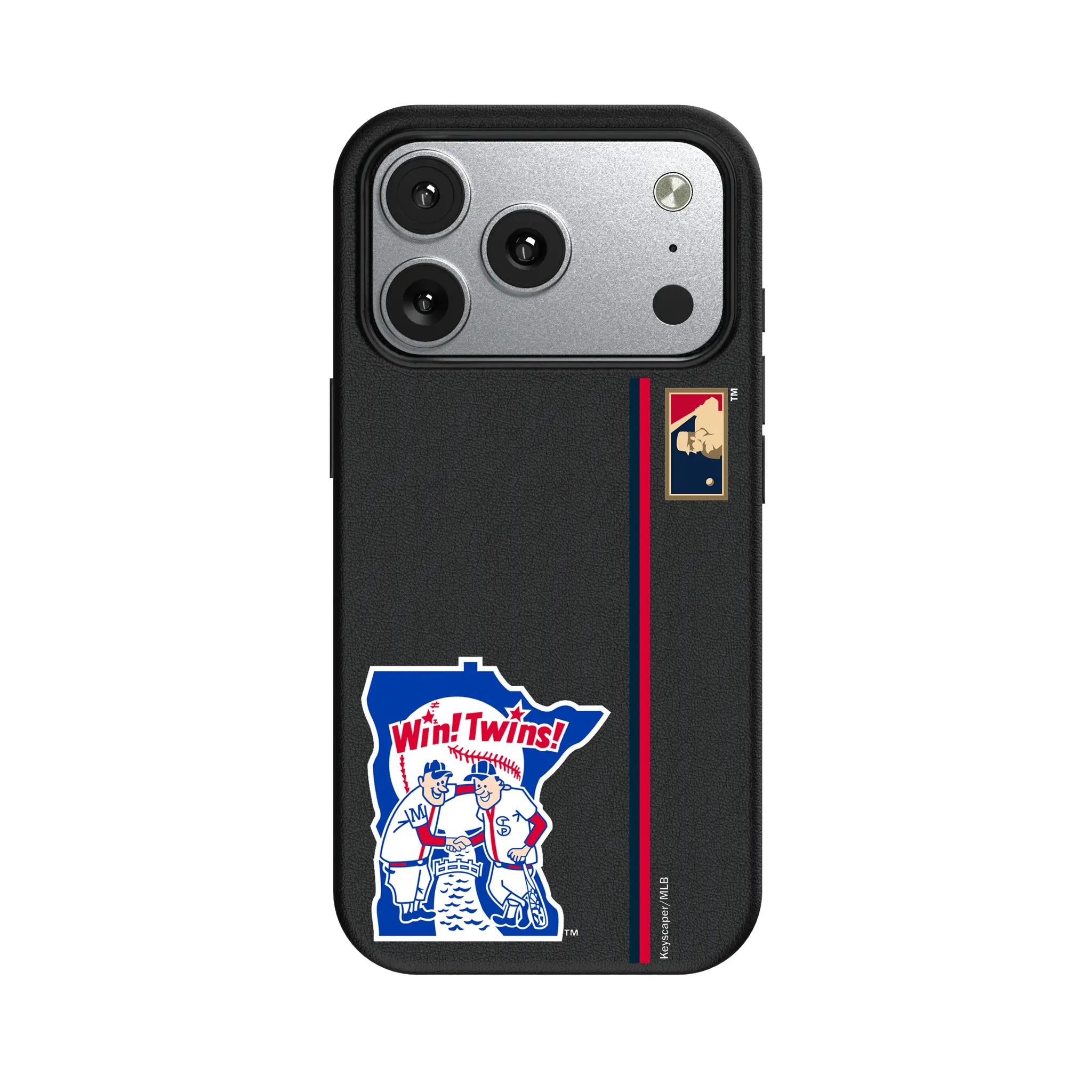 Minnesota Twins 1976-1986 - Cooperstown Collection Sidebar iPhone MagSafe Compatible Phone Case for Apple iPhone#Device_iPhone 17 Pro