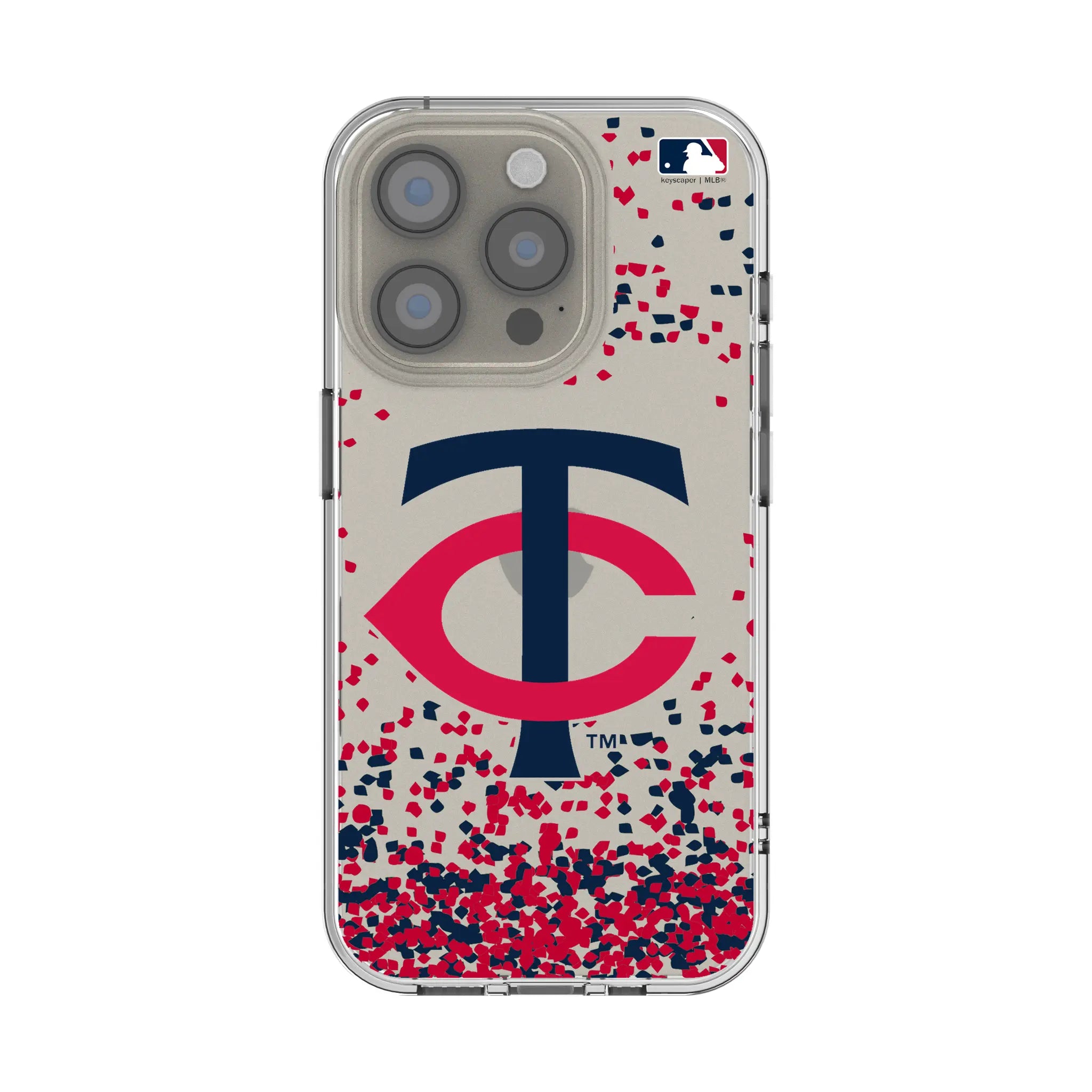 Minnesota Twins Confetti iPhone Clear Phone Case for Apple iPhone