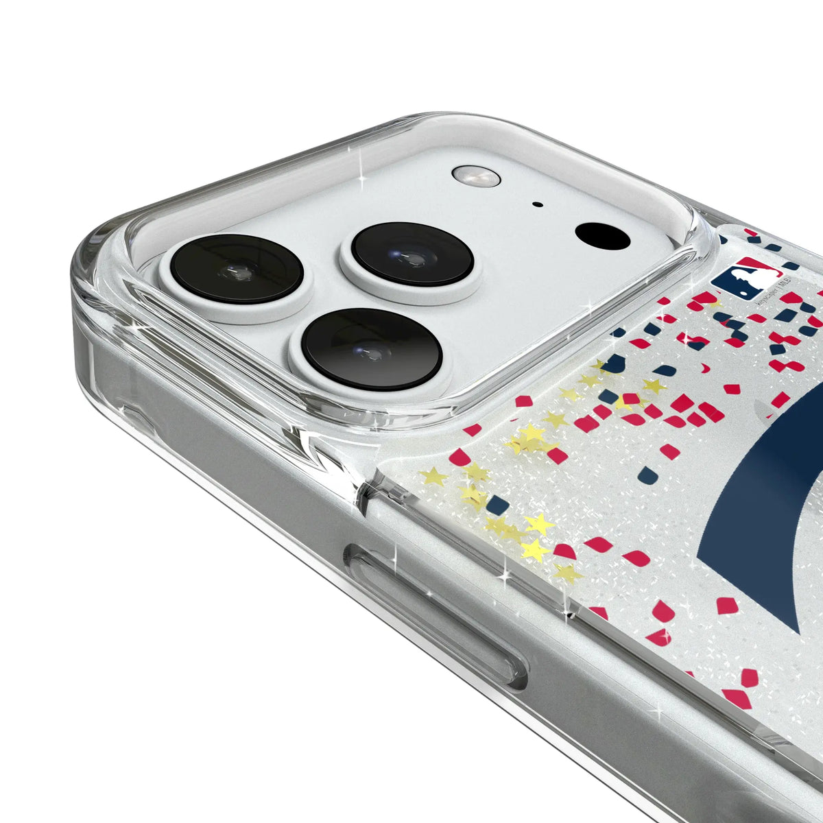 Minnesota Twins Confetti iPhone Glitter Phone Case for Apple iPhone - Detail#Device_iPhone 18 Pro
