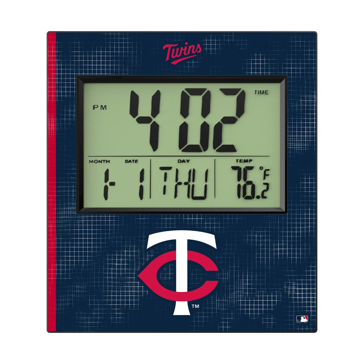 Minnesota Twins Hatch Wall Clock