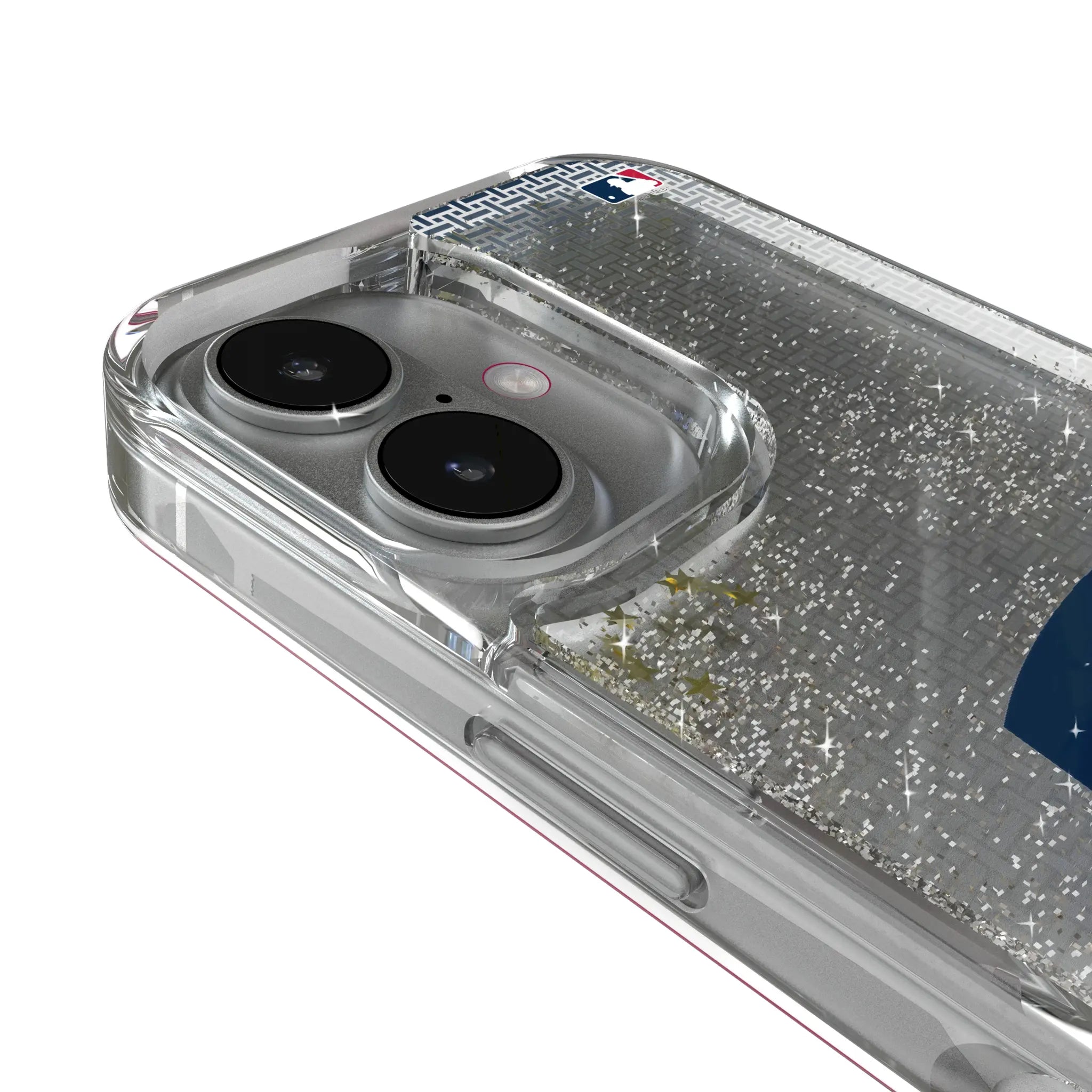 Minnesota Twins Linen iPhone Glitter Phone Case for Apple iPhone - Detail