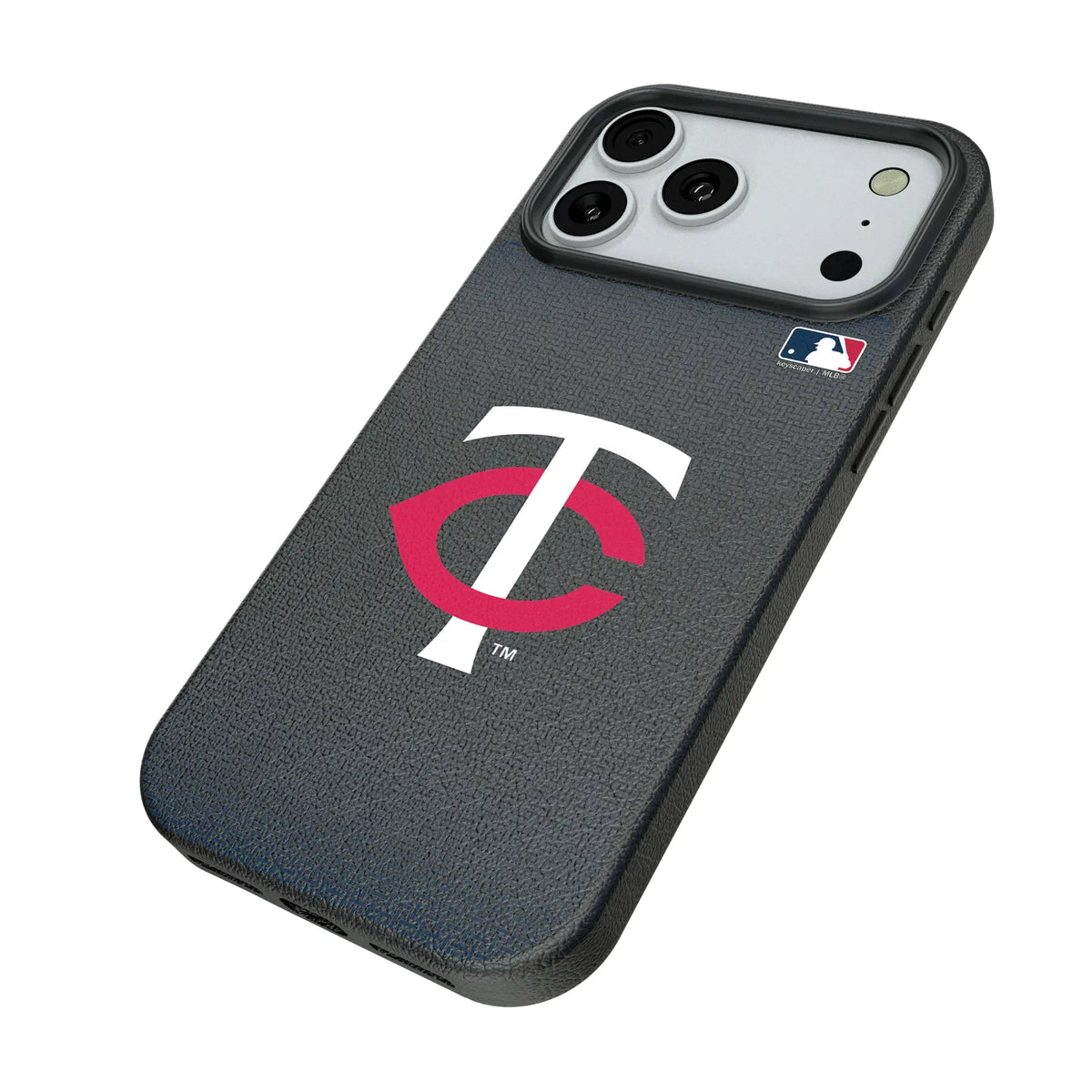 Minnesota Twins Linen iPhone MagSafe Compatible Phone Case for Apple iPhone - Isometric View#Device_iPhone 18 Pro Max