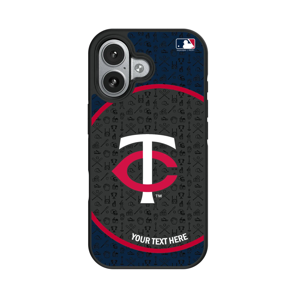 Minnesota Twins Personalized Circle iPhone Bump Phone Case for Apple iPhone#Device_iPhone 17