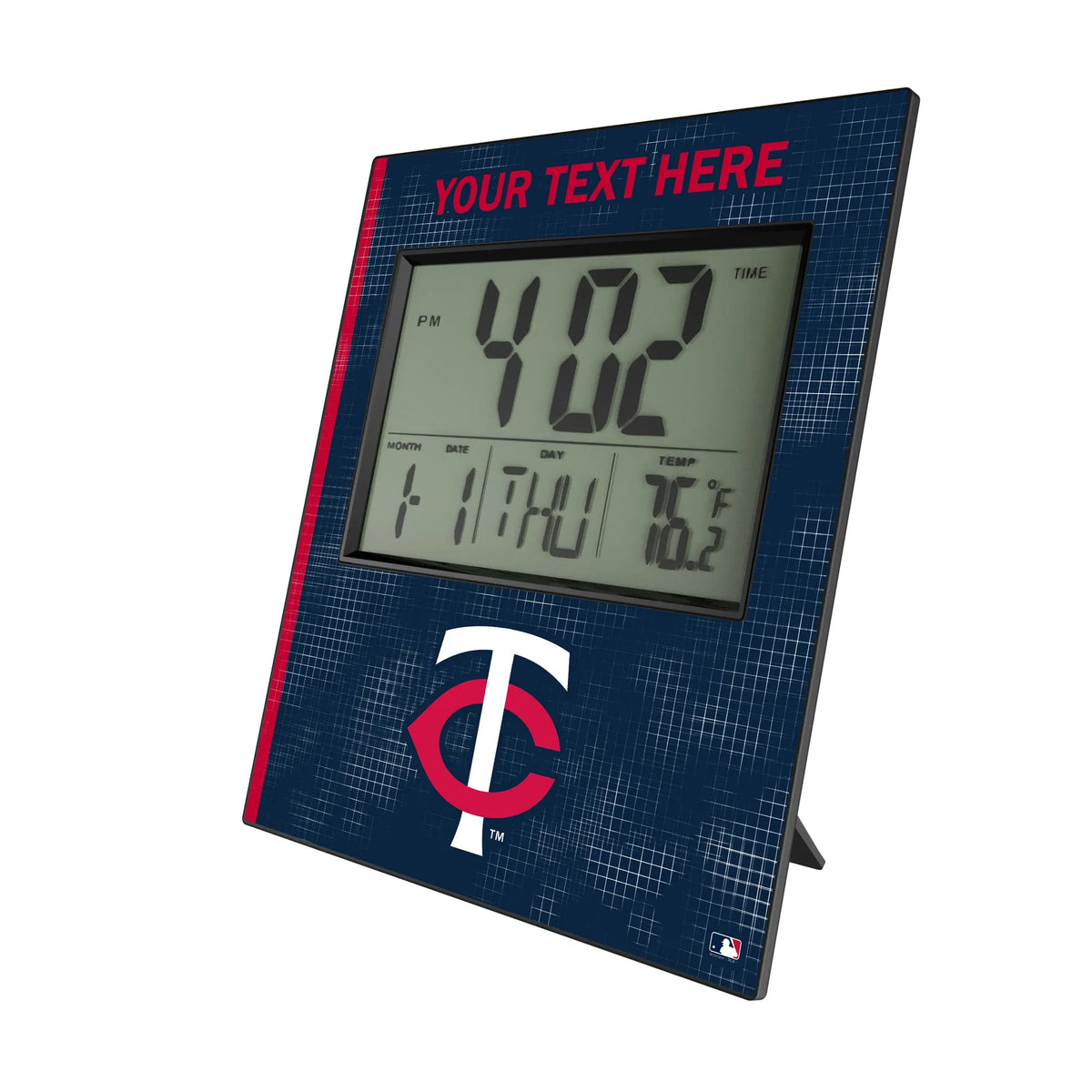 Minnesota Twins Personalized Hatch Wall Clock