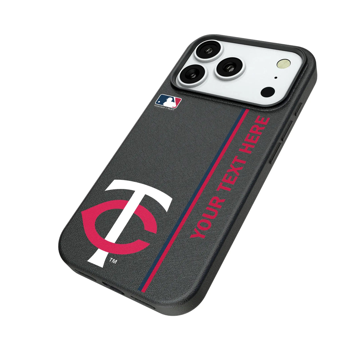 Minnesota Twins Personalized Sidebard iPhone MagSafe Compatible Phone Case for Apple iPhone - Isometric View#Device_iPhone 18 Pro