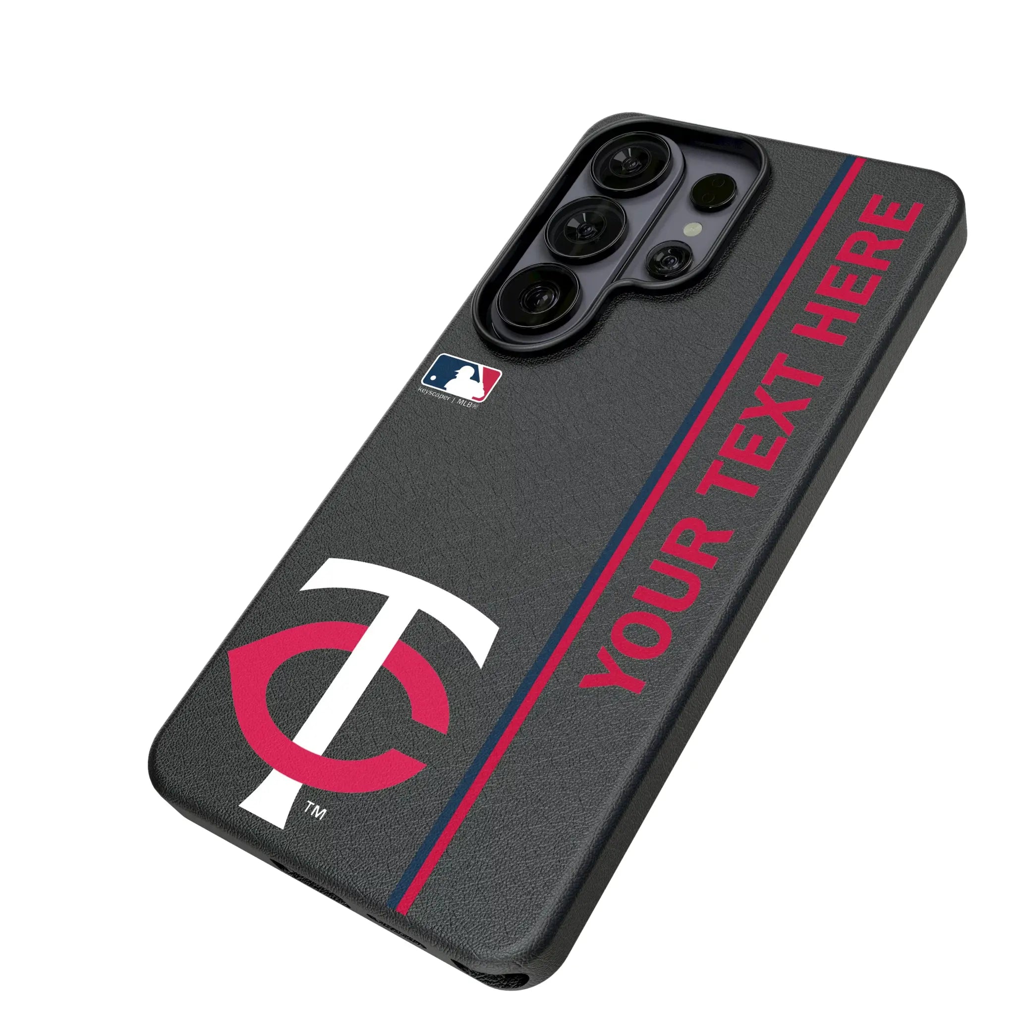 Minnesota Twins Personalized Sidebard Galaxy MagSafe Compatible Phone Case for Samsung Galaxy - Isometric View#Device_Galaxy S26 Ultra