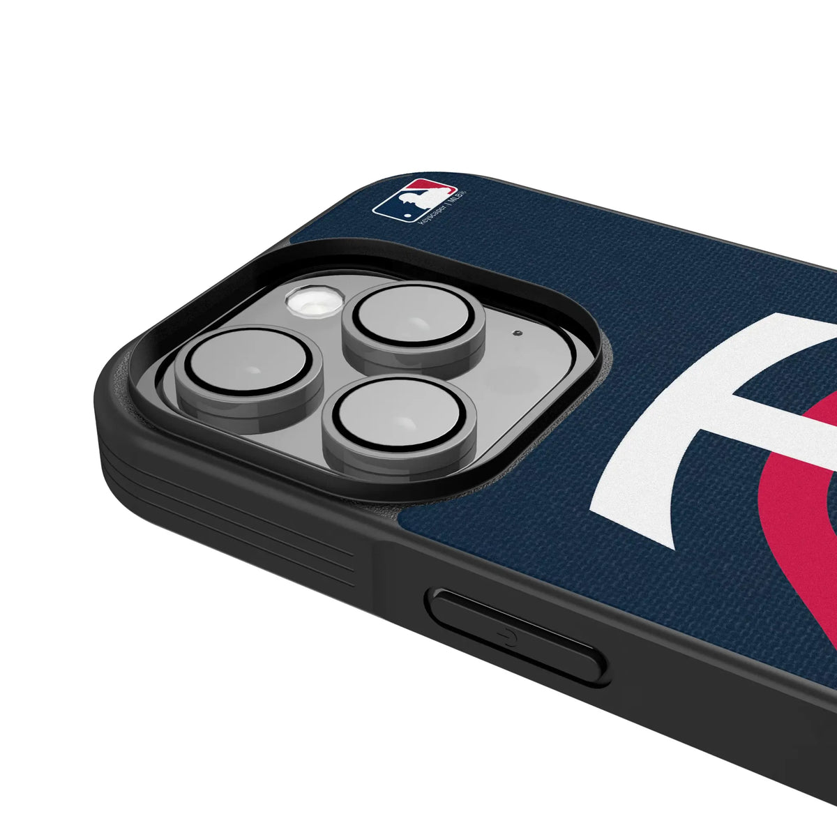 Minnesota Twins Personalized Stripe iPhone Bump Phone Case for Apple iPhone - Detail