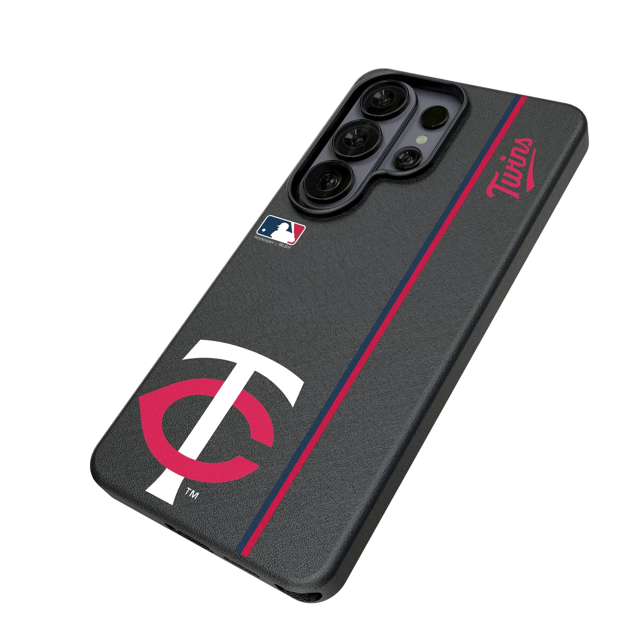Minnesota Twins Sidebar Galaxy MagSafe Compatible Phone Case for Samsung Galaxy - Isometric View#Device_Galaxy S26 Ultra