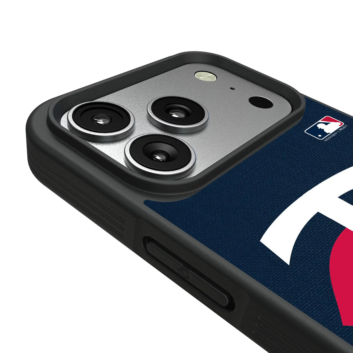 Minnesota Twins Solid iPhone Bump Phone Case for Apple iPhone - Detail#Device_iPhone 17 Pro