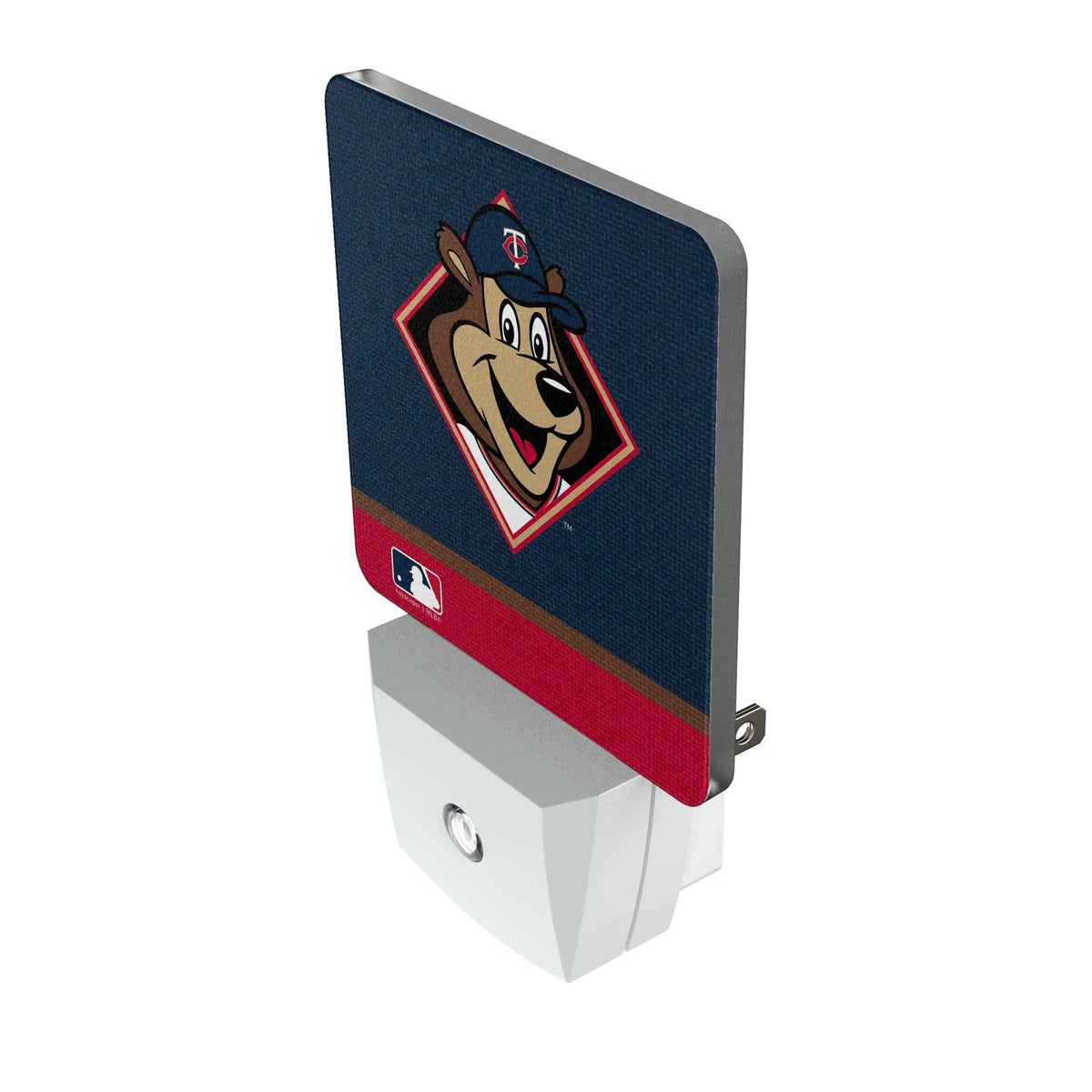 Minnesota Twins Stripe Night Light 2-Pack - Isometric View