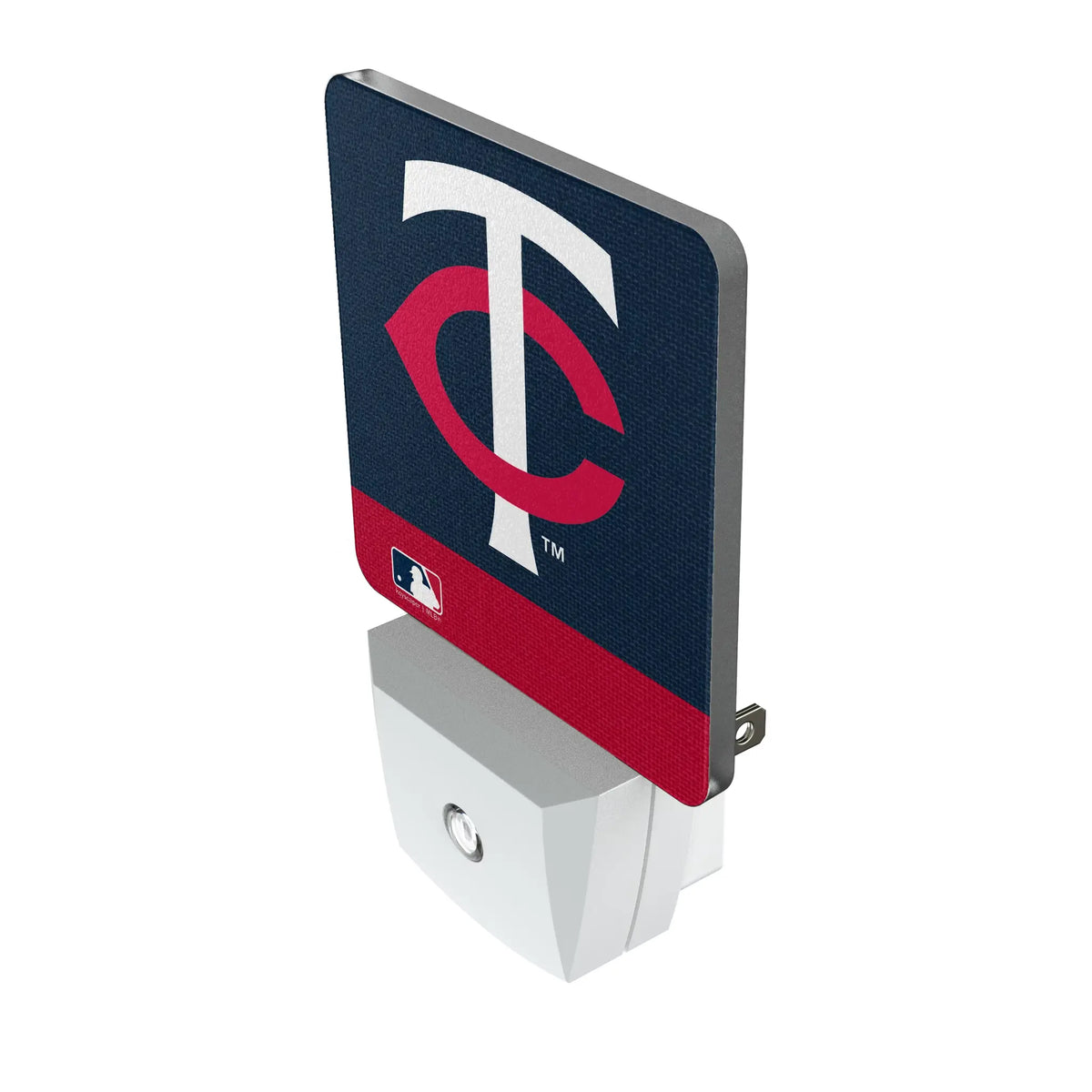 Minnesota Twins Stripe Night Light 2-Pack - Isometric View