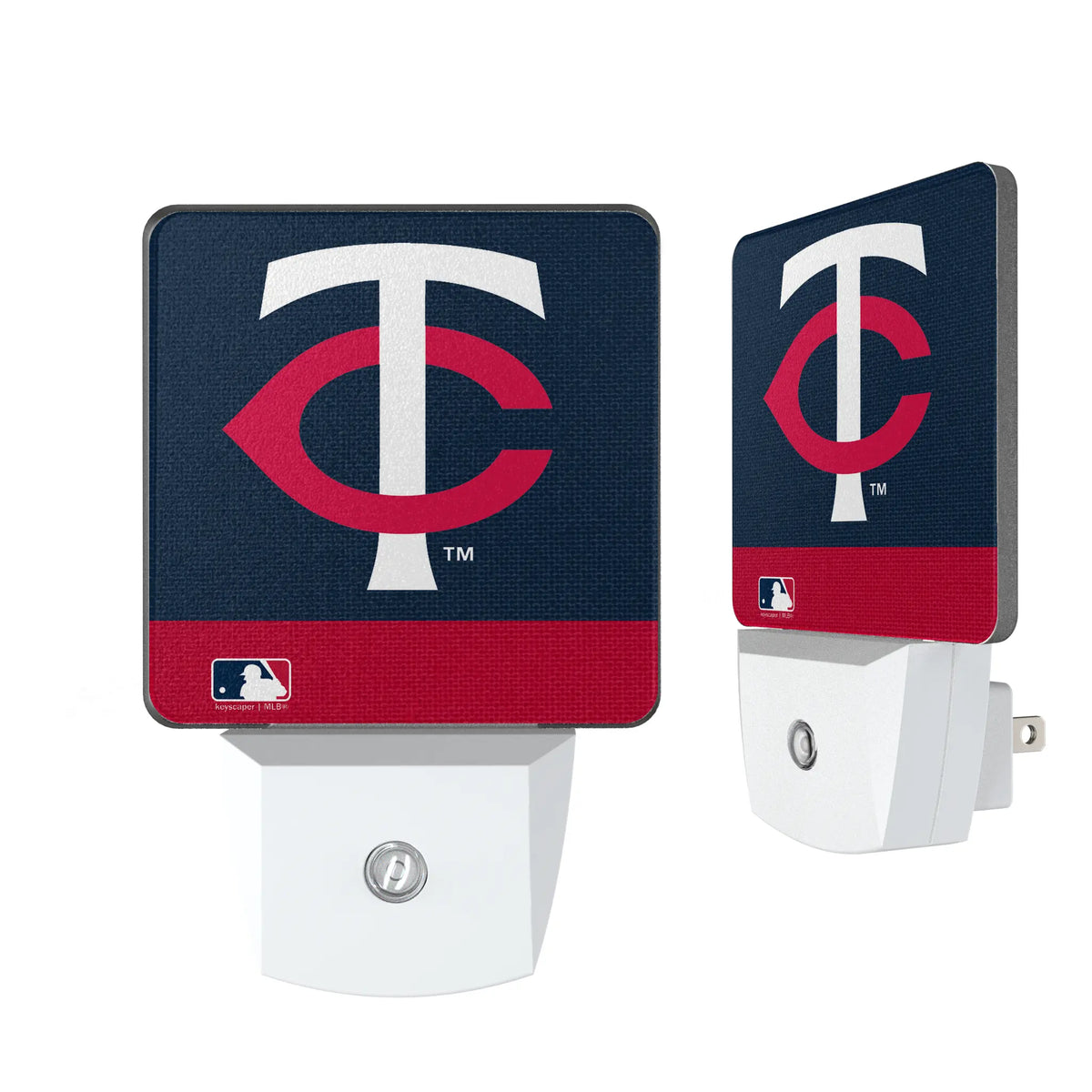 Minnesota Twins Stripe Night Light 2-Pack