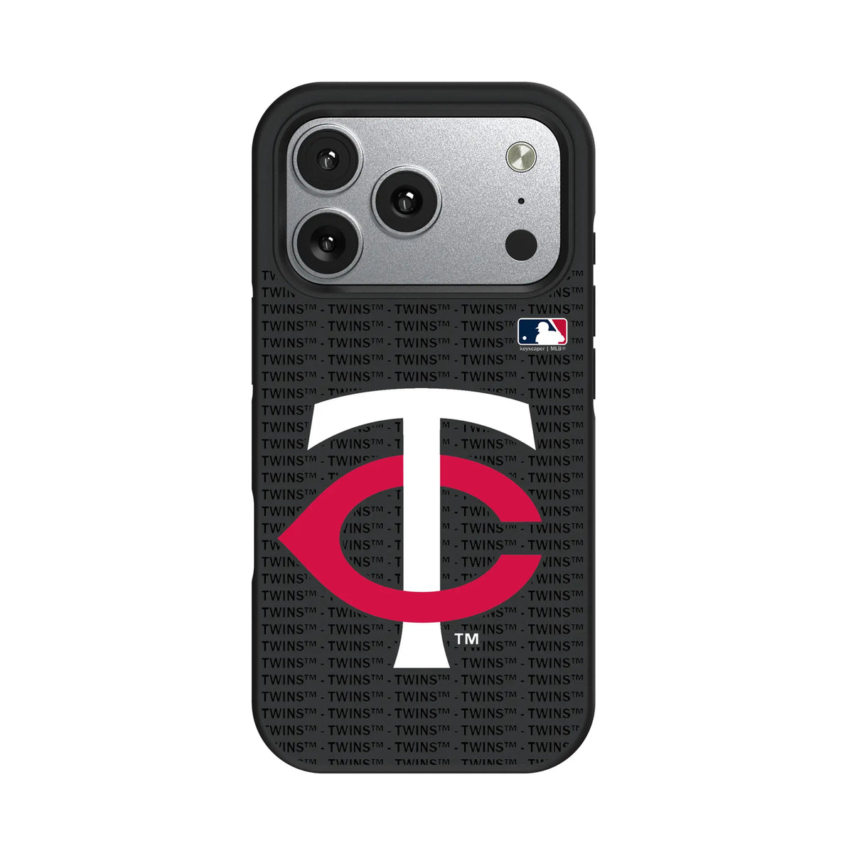 Minnesota Twins Text Backdrop iPhone Bump Phone Case for Apple iPhone#Device_iPhone 17 Pro