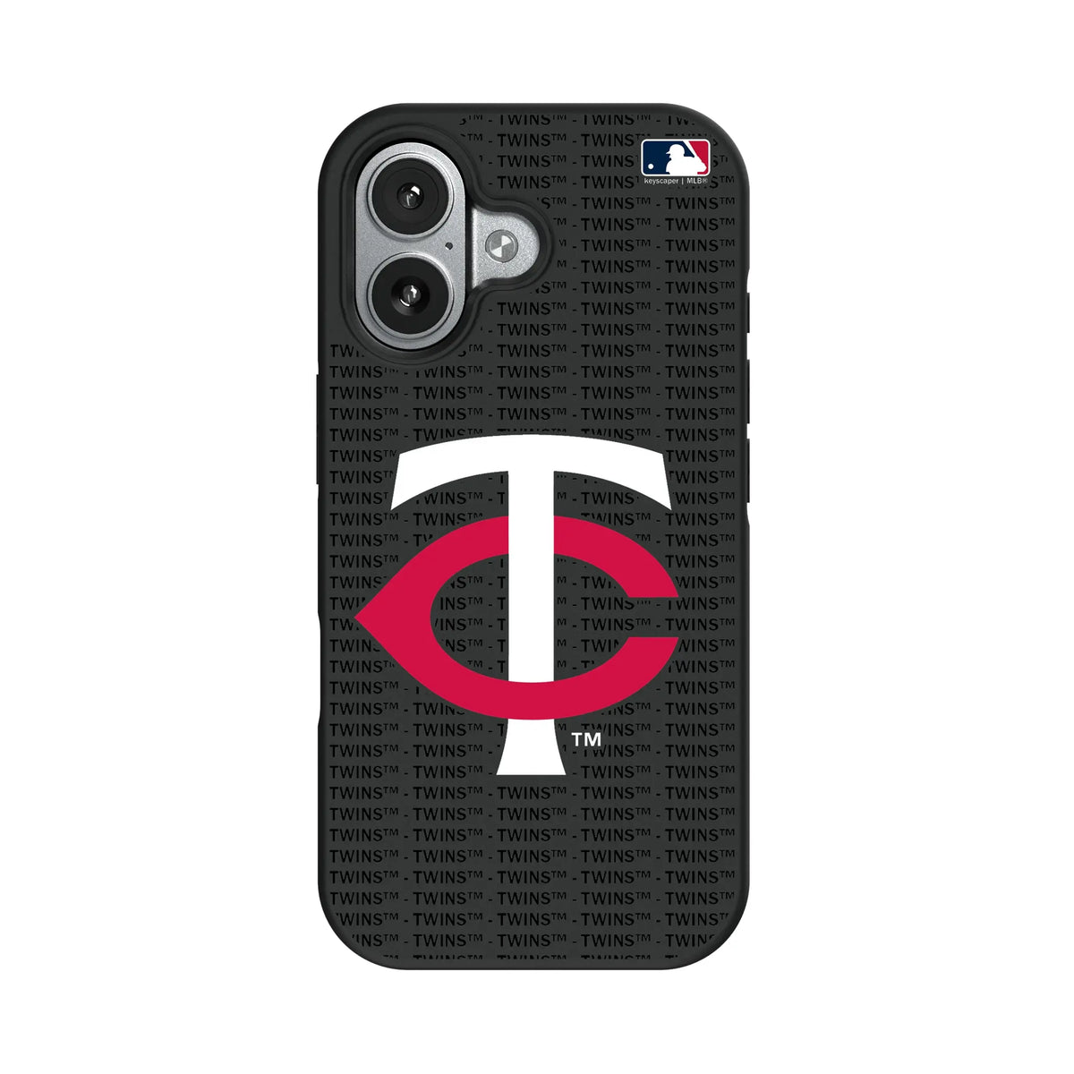 Minnesota Twins Text Backdrop iPhone Bump Phone Case for Apple iPhone#Device_iPhone 17