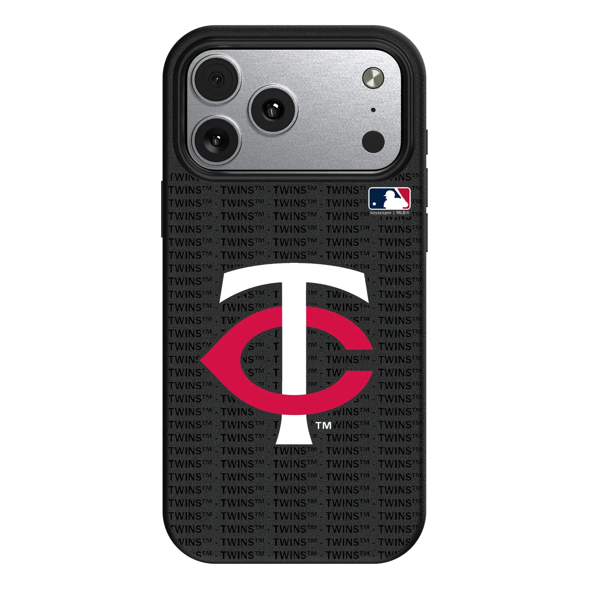 Minnesota Twins Text Backdrop iPhone MagSafe Compatible Phone Case for Apple iPhone#Device_iPhone 17 Pro Max