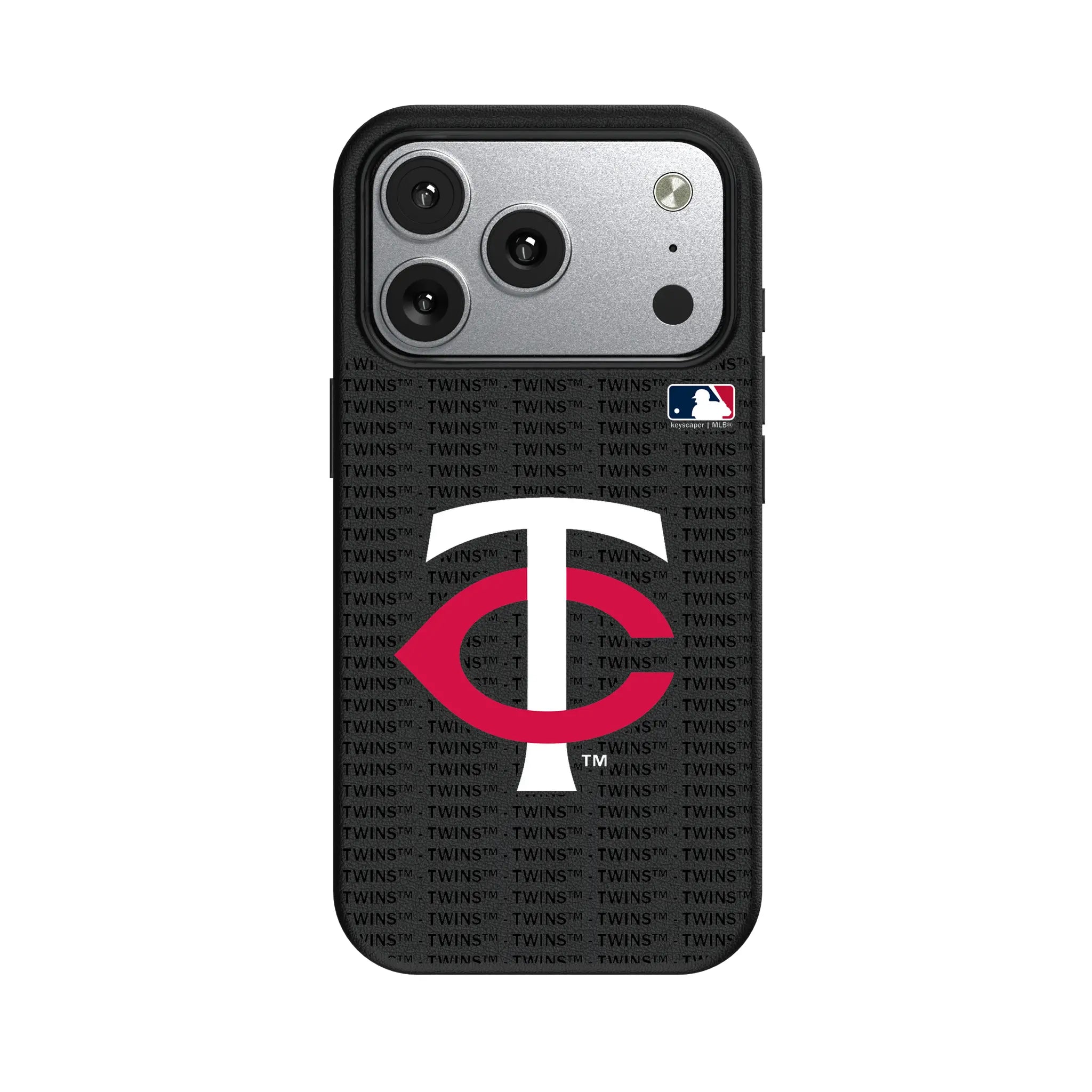 Minnesota Twins Text Backdrop iPhone MagSafe Compatible Phone Case for Apple iPhone#Device_iPhone 17 Pro