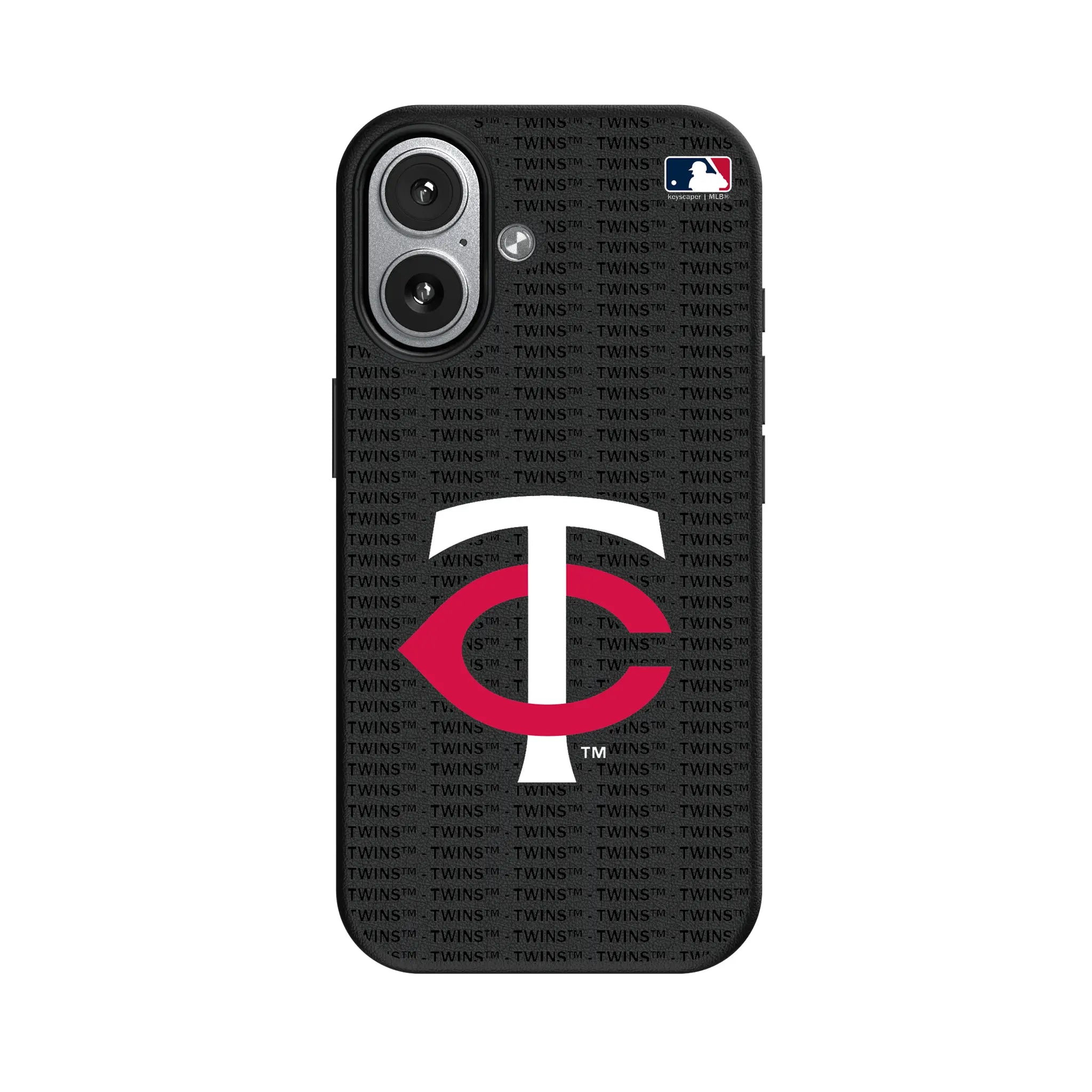 Minnesota Twins Text Backdrop iPhone MagSafe Compatible Phone Case for Apple iPhone#Device_iPhone 17