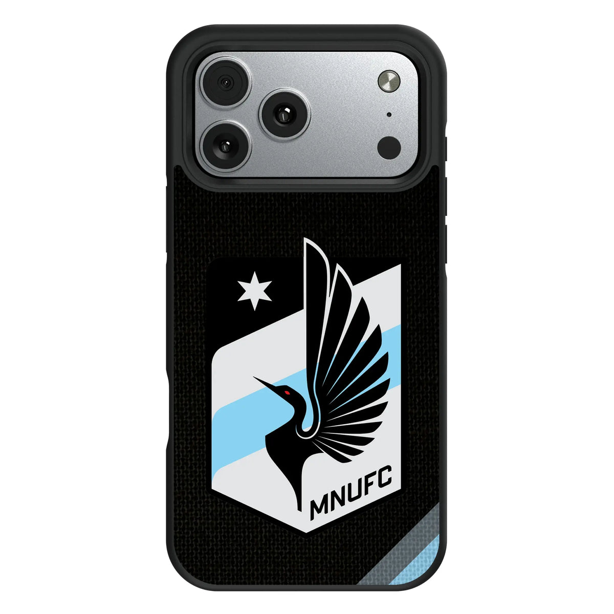 Minnesota United FC Diagonal Stripe iPhone Bump Phone Case for Apple iPhone#Device_iPhone 17 Pro Max