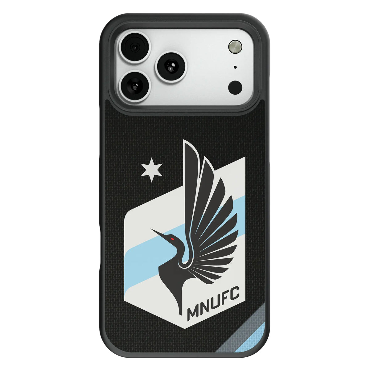 Minnesota United FC Diagonal Stripe Bump Phone Case for Apple iPhone