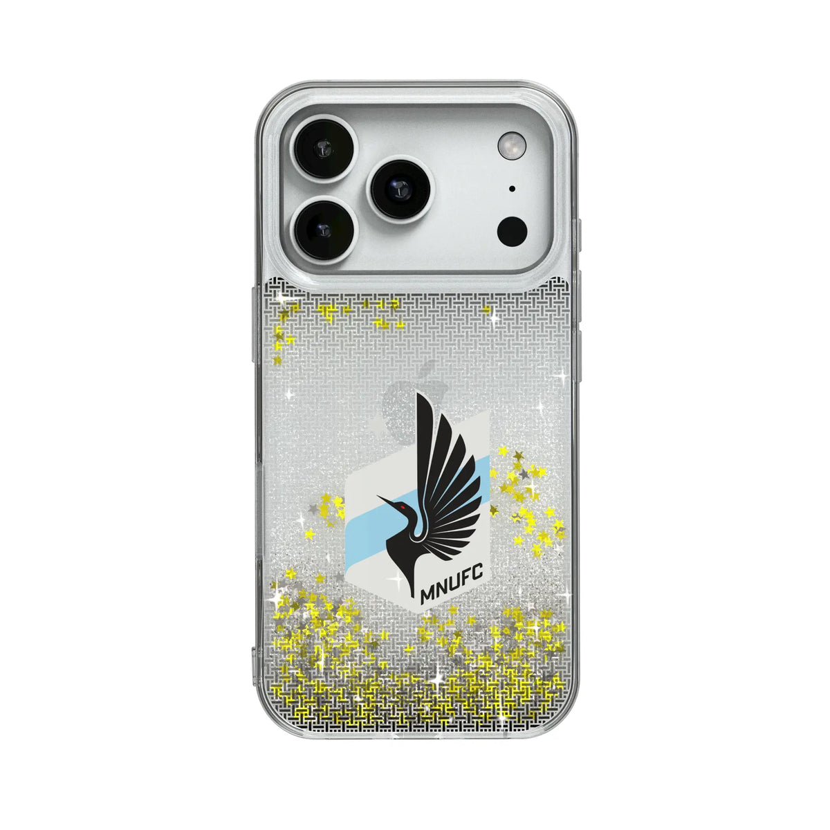 Minnesota United FC Linen Glitter Phone Case for Apple iPhone