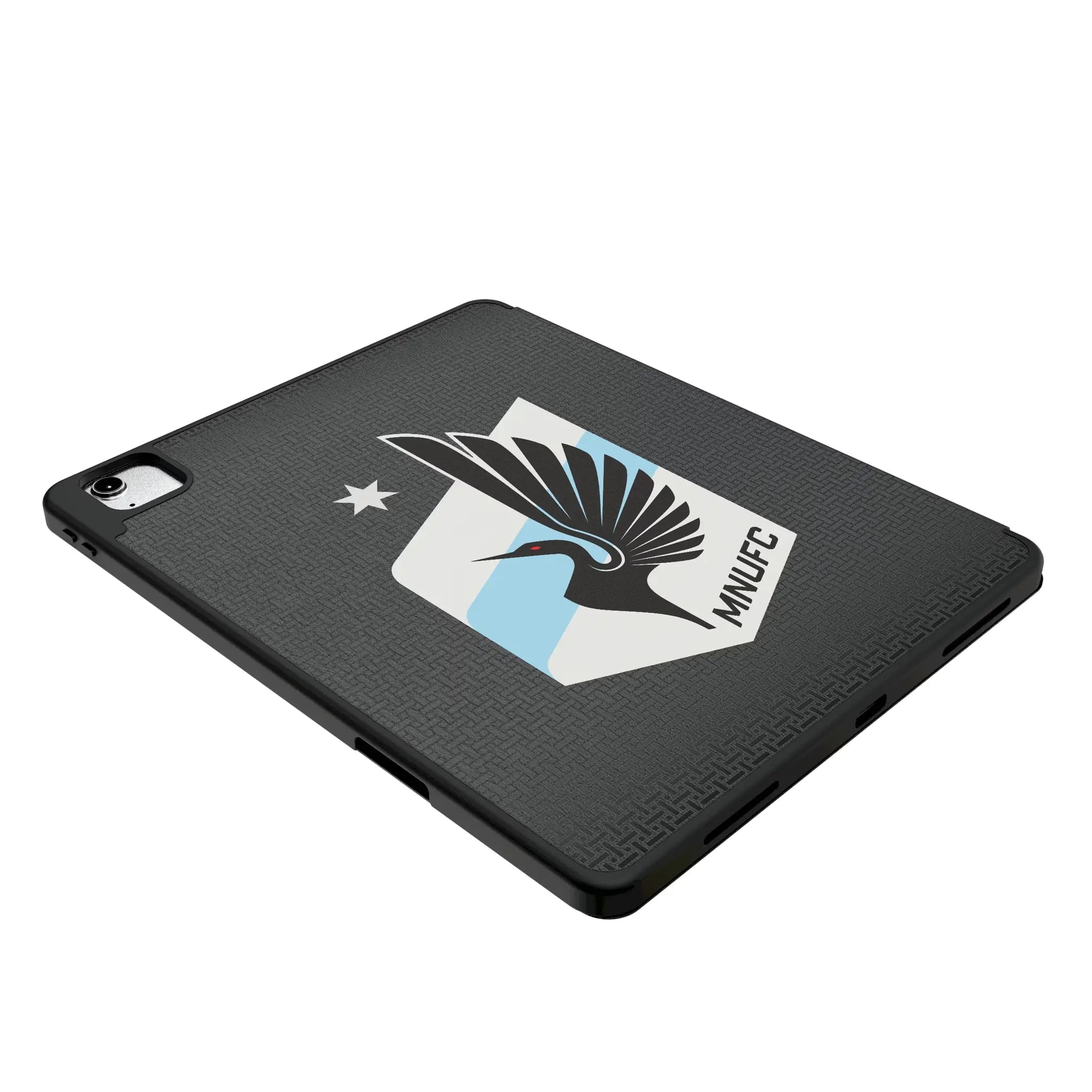 Minnesota United FC Linen iPad Tablet Case for Apple iPad - Isometric View