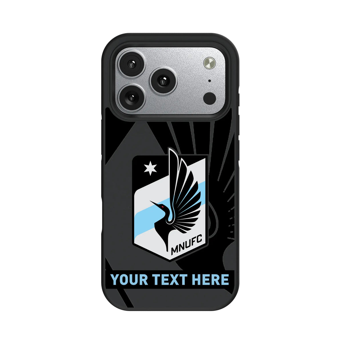 Minnesota United FC Personalized Tilt iPhone Bump Phone Case for Apple iPhone#Device_iPhone 17 Pro