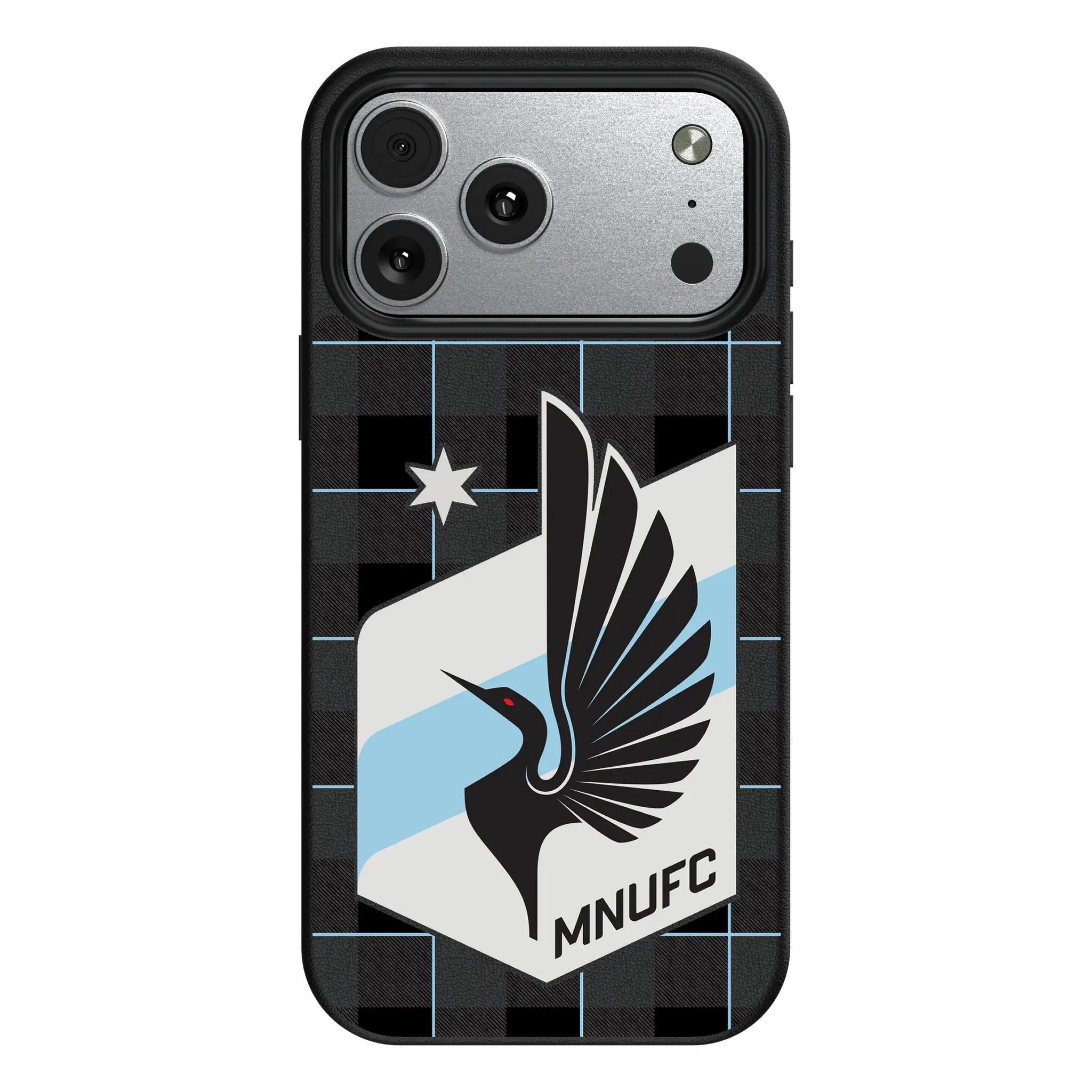 Minnesota United FC Plaid iPhone MagSafe Compatible Phone Case for Apple iPhone#Device_iPhone 17 Pro Max