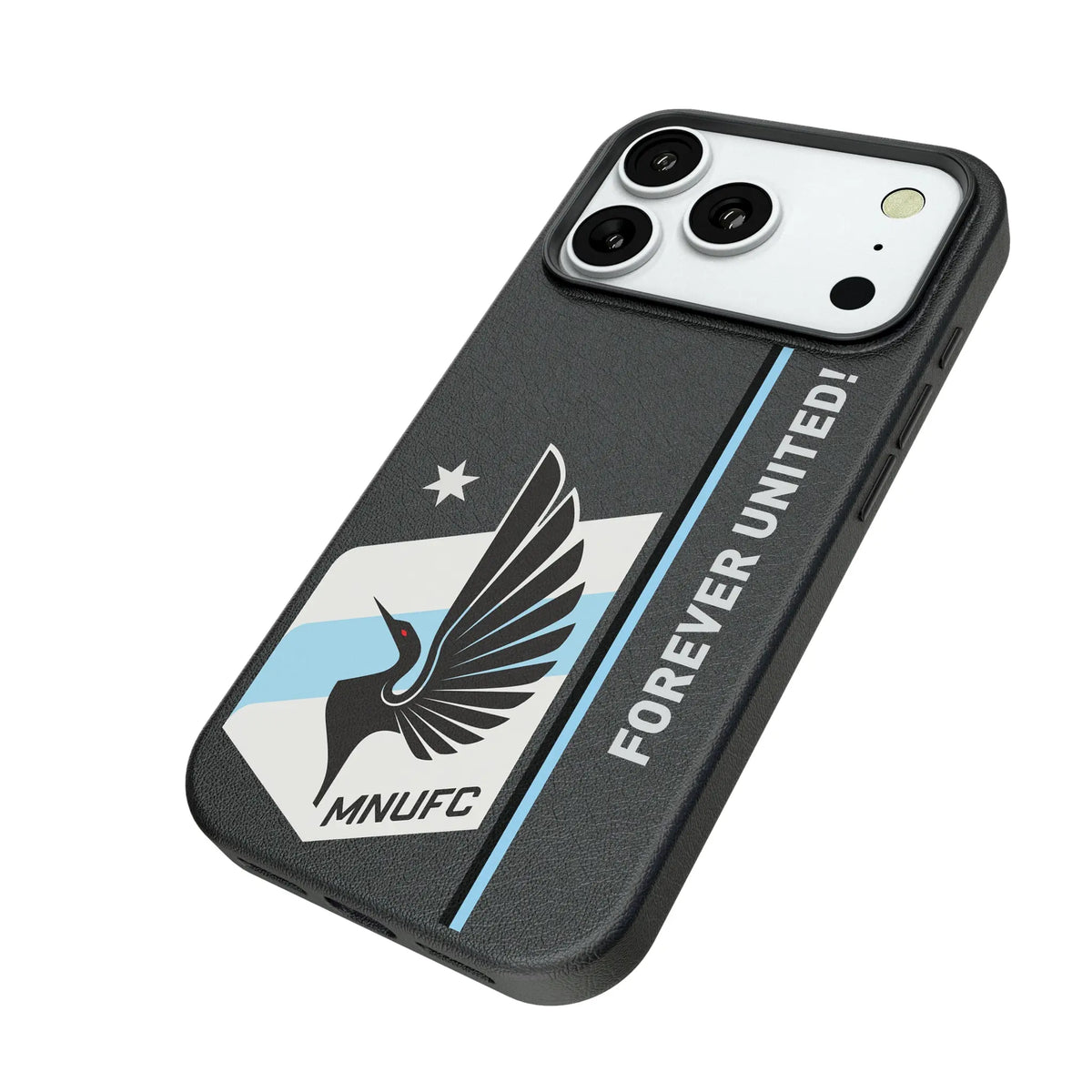 Minnesota United FC Sidebar iPhone MagSafe Compatible Phone Case for Apple iPhone - Isometric View#Device_iPhone 18 Pro