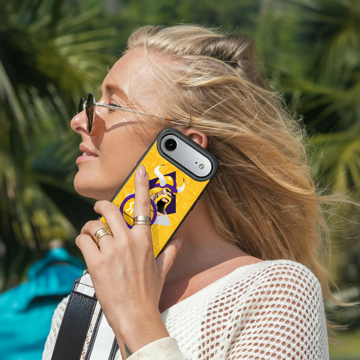 Minnesota Vikings Deco iPhone Bump Phone Case for Apple iPhone - Lifestyle#Device_iPhone Air