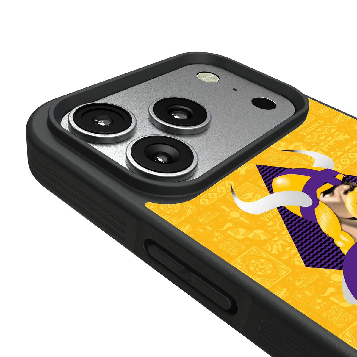 Minnesota Vikings Deco iPhone Bump Phone Case for Apple iPhone - Detail#Device_iPhone 17 Pro