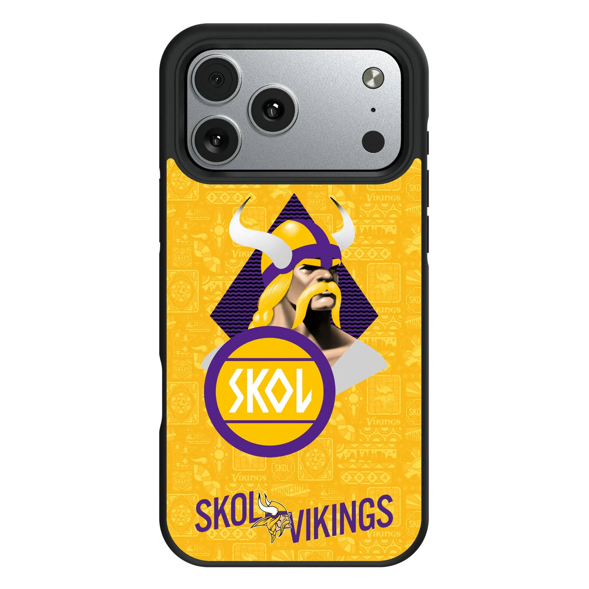 Minnesota Vikings Deco iPhone Bump Phone Case for Apple iPhone#Device_iPhone 17 Pro Max