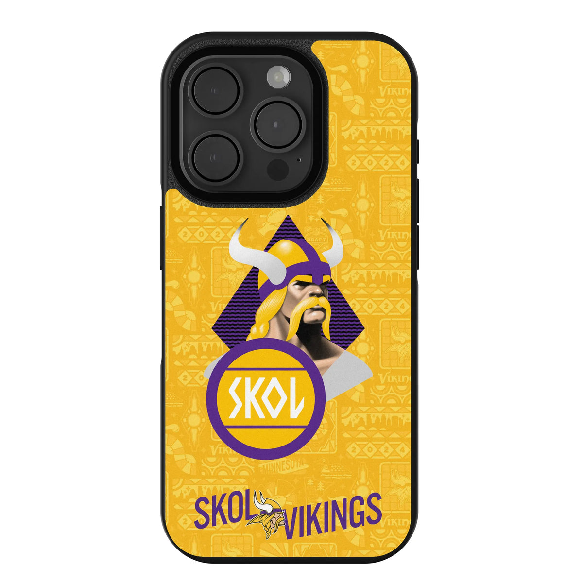 Minnesota Vikings Deco iPhone Bump Phone Case for Apple iPhone