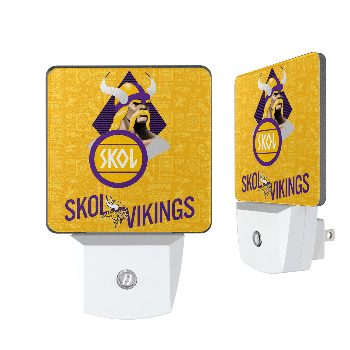 Minnesota Vikings Deco Night Light 2-Pack